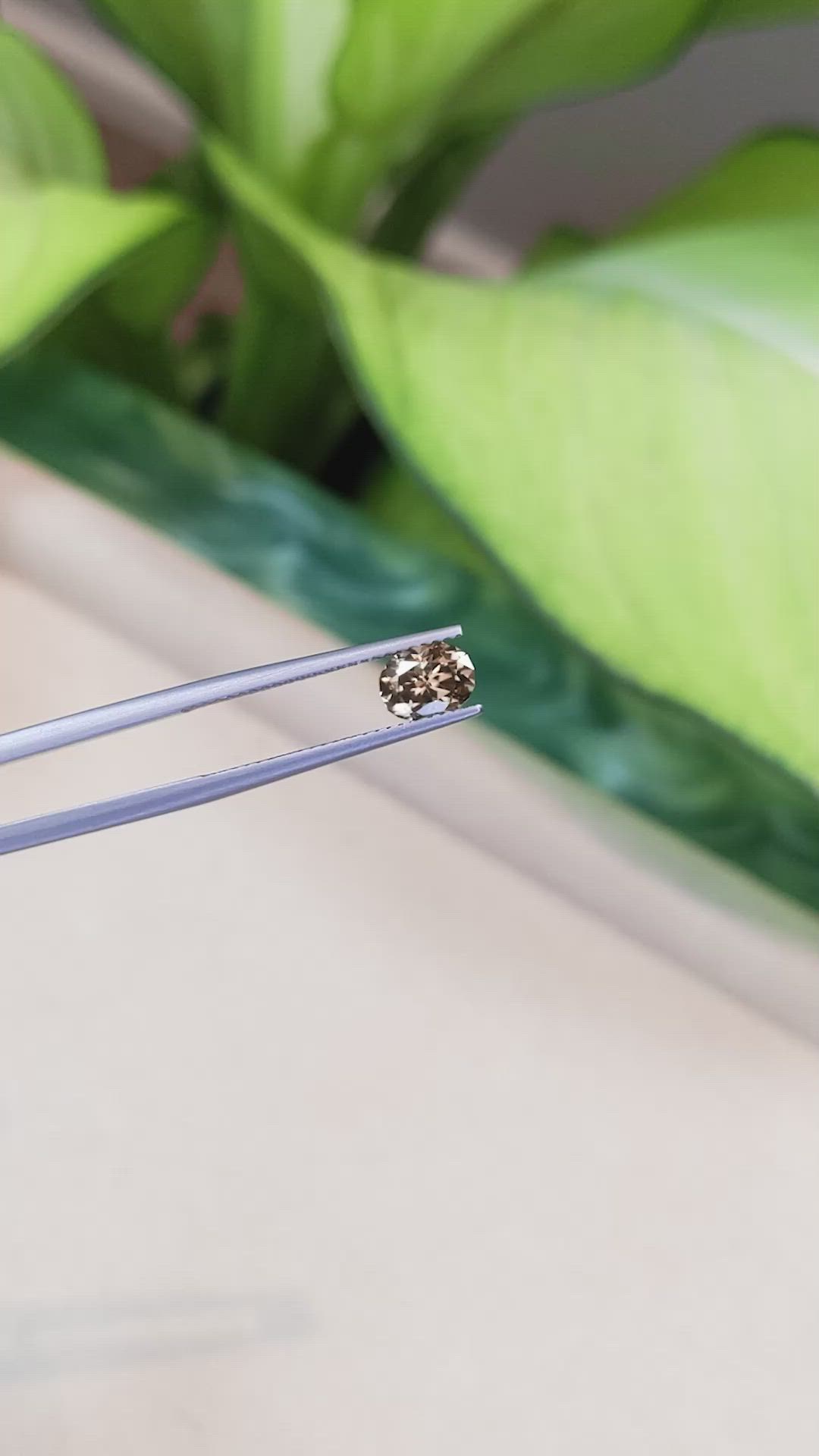 1.44 Ct. Zircon from Tanzania Size Video