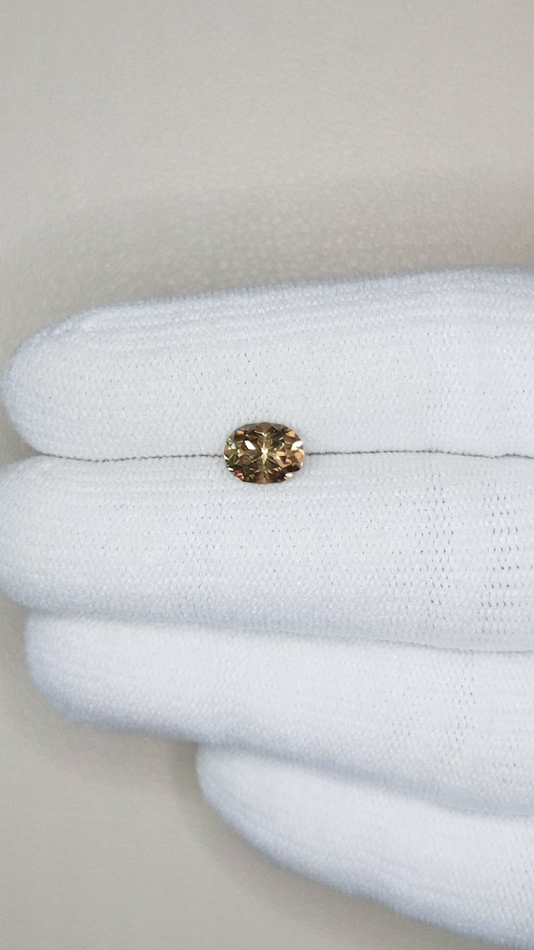 1.44 Ct. Zircon from Tanzania Size Video