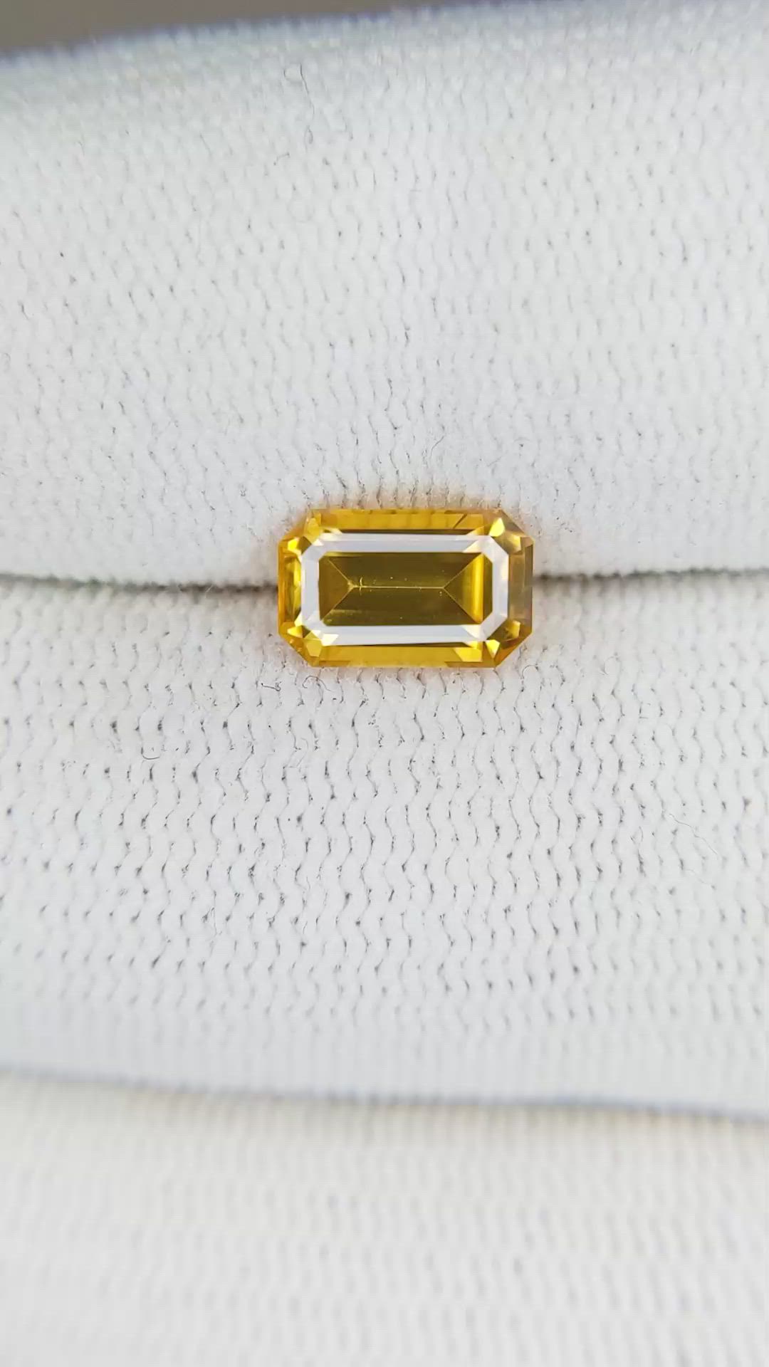 1.76 Ct. Zircon from Tanzania Size Video