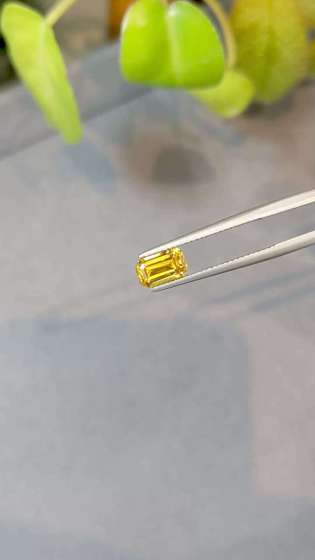 1.76 Ct. Zircon from Tanzania Size Video