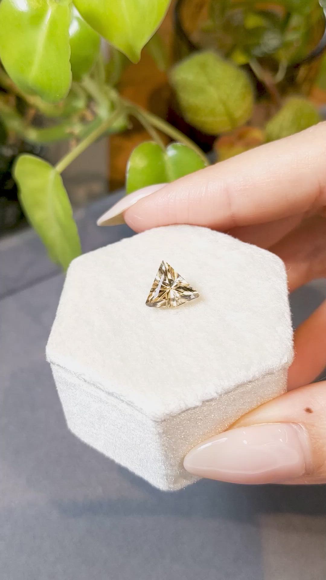 1.96 Ct. Morganite from Brazil Size Video