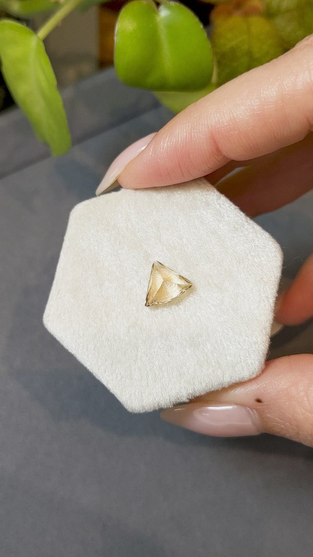 1.96 Ct. Morganite from Brazil Size Video