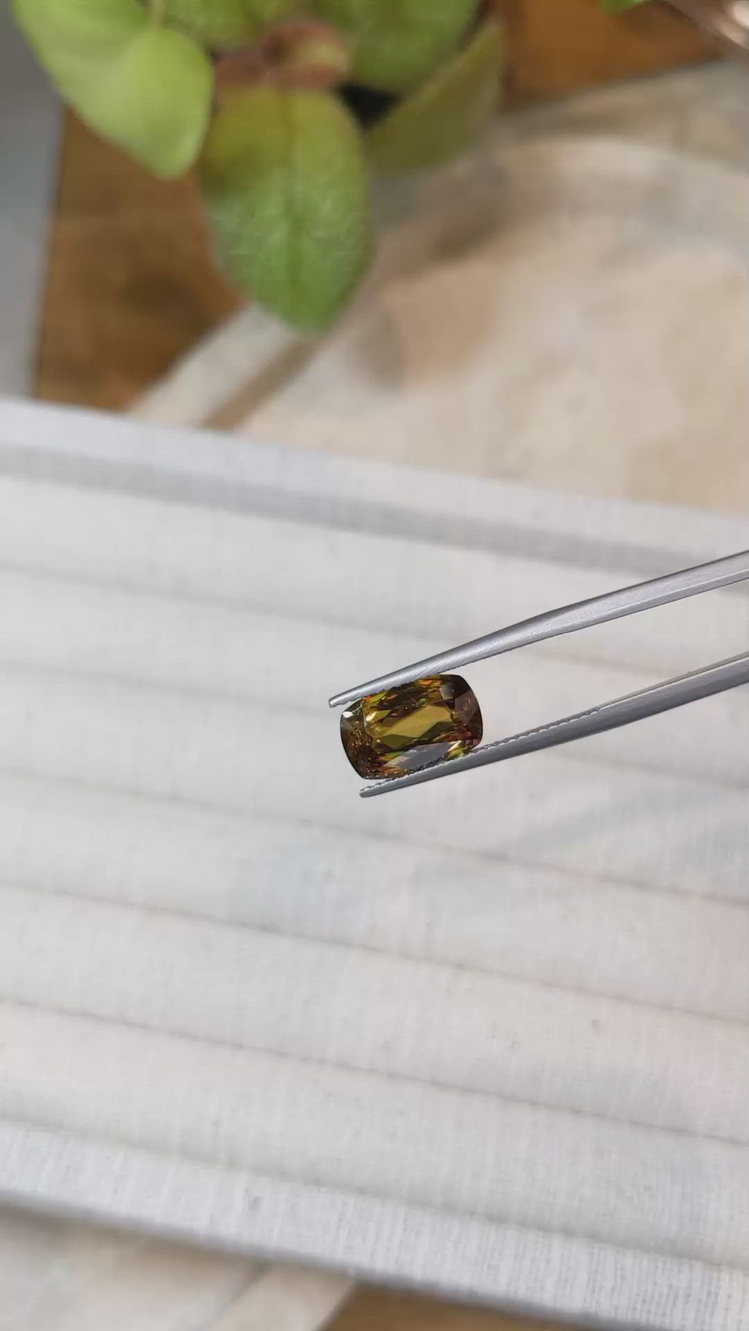 3.73 Ct. Sphene (Titanite) from Madagascar Size Video