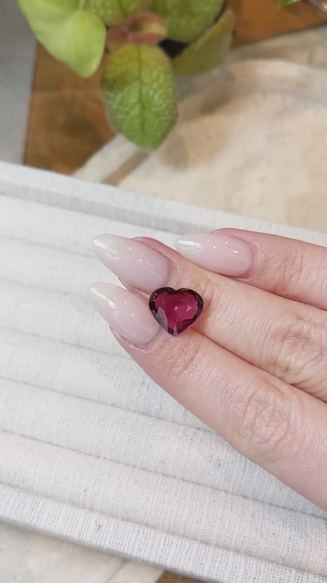 4.18 Ct. Rubellite Tourmaline from Nigeria Size Video