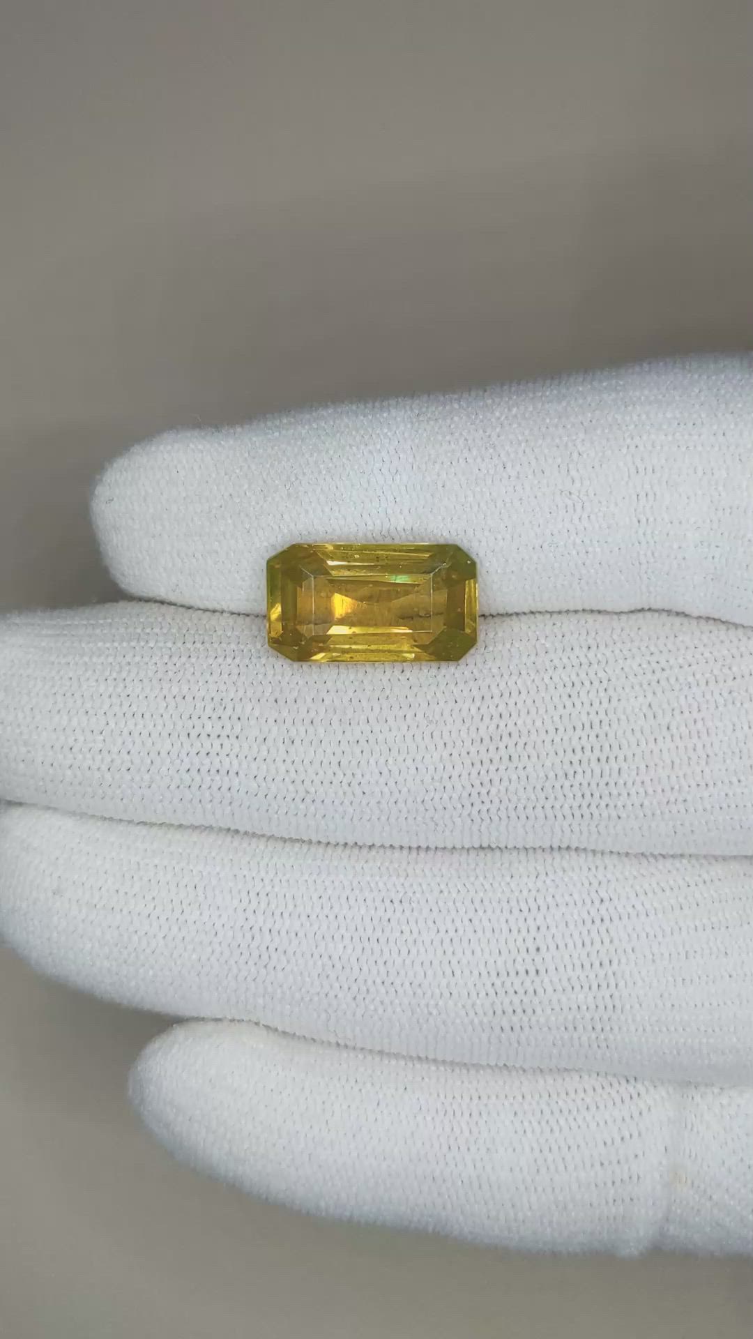 9.16 Ct. Zircon from Tanzania Size Video