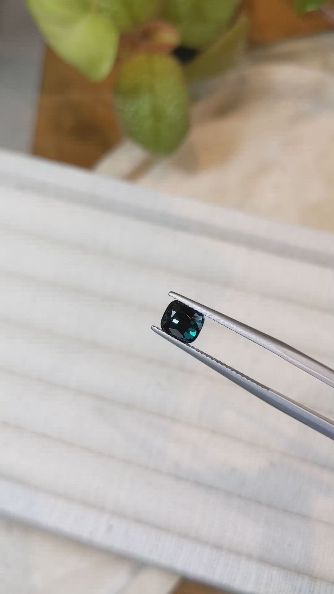 1.33 Ct. Cobalt Spinel from Tanzania Size Video