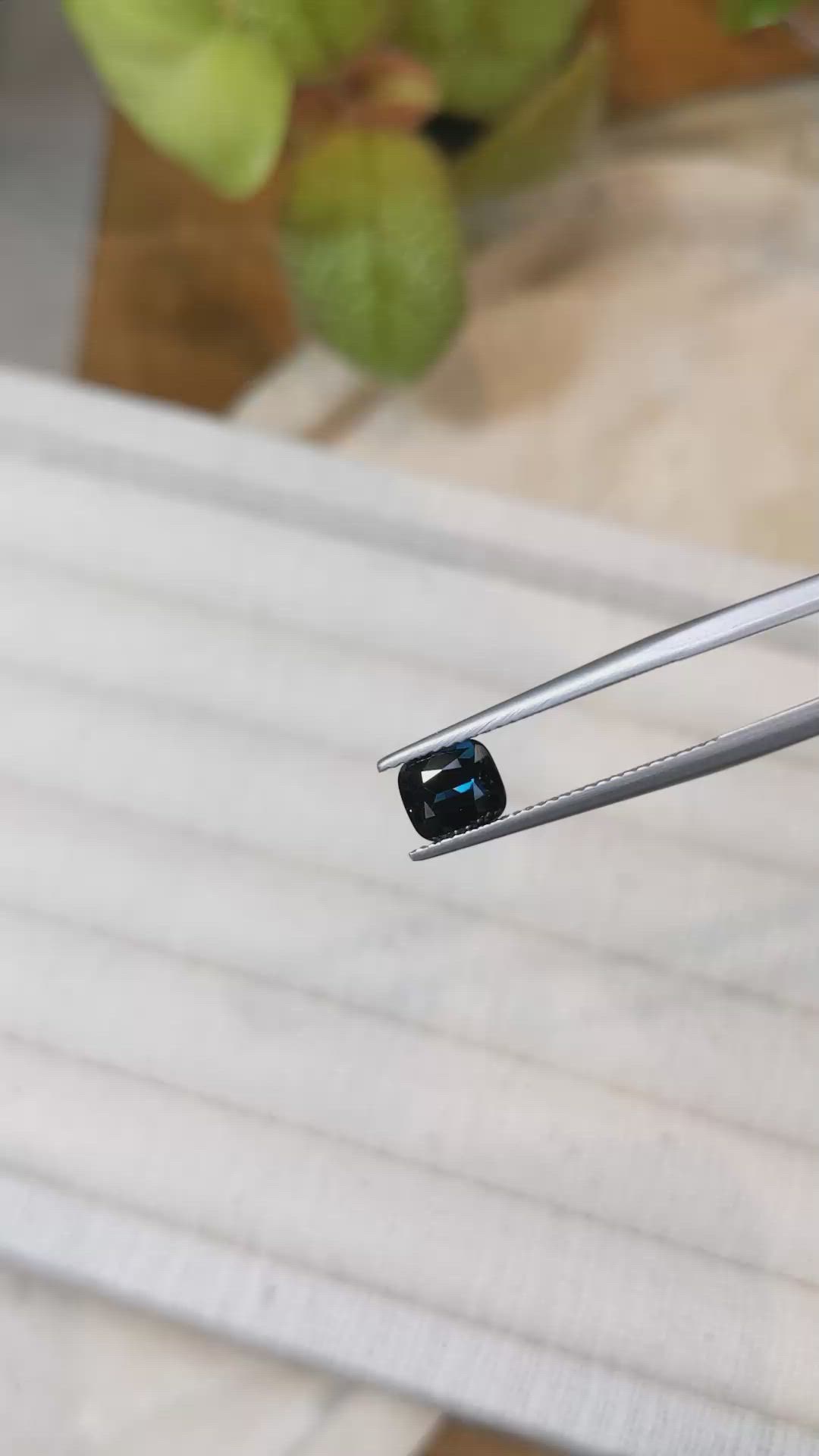 1.33 Ct. Cobalt Spinel from Tanzania Size Video