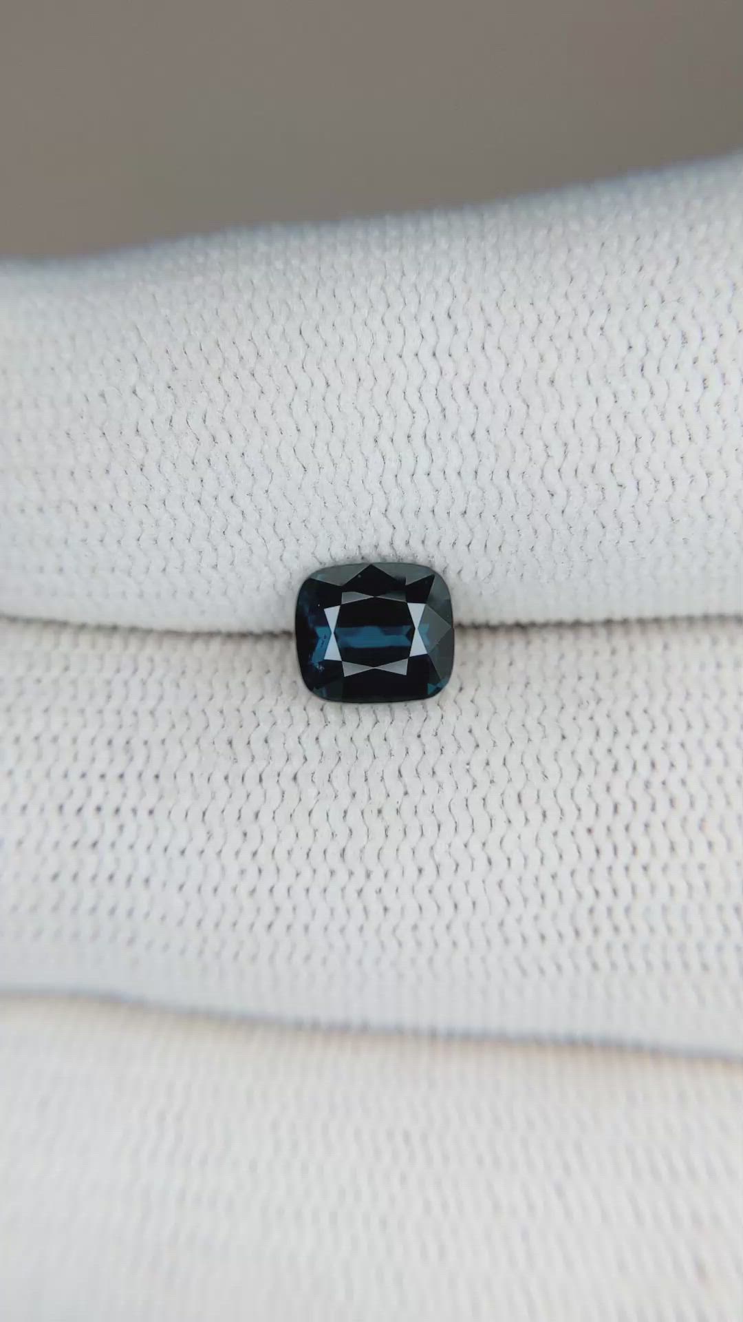 1.33 Ct. Cobalt Spinel from Tanzania Size Video