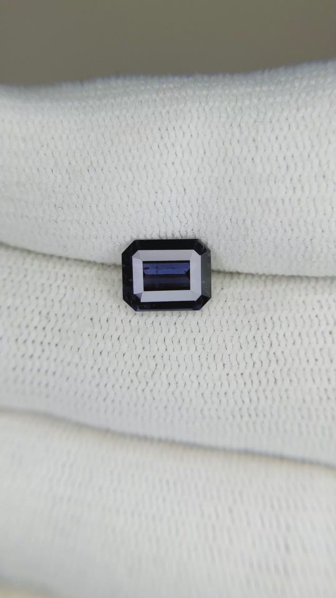 1.56 Ct. Cobalt Spinel from Tanzania Size Video