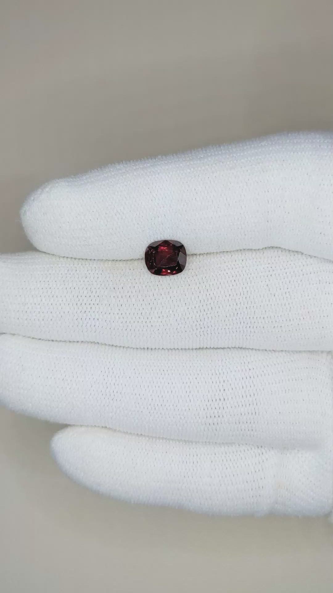 1.24 Ct. Spinel from Tanzania Size Video