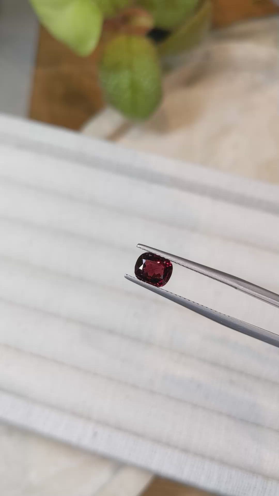 1.24 Ct. Spinel from Tanzania Size Video