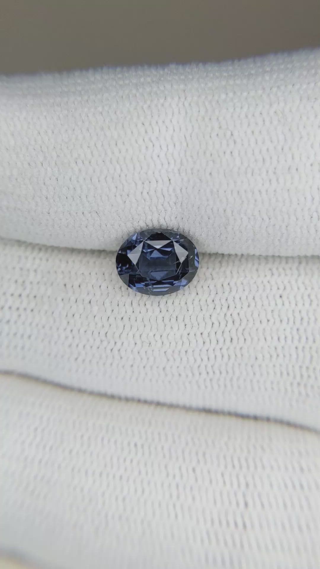 1.70 Ct. Cobalt Spinel from Tanzania Size Video