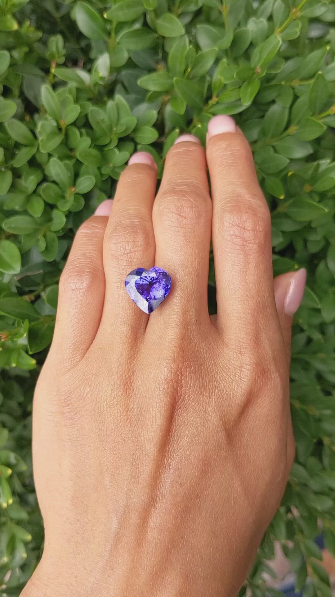 9.63 Ct. Tanzanite from Tanzania Size Video