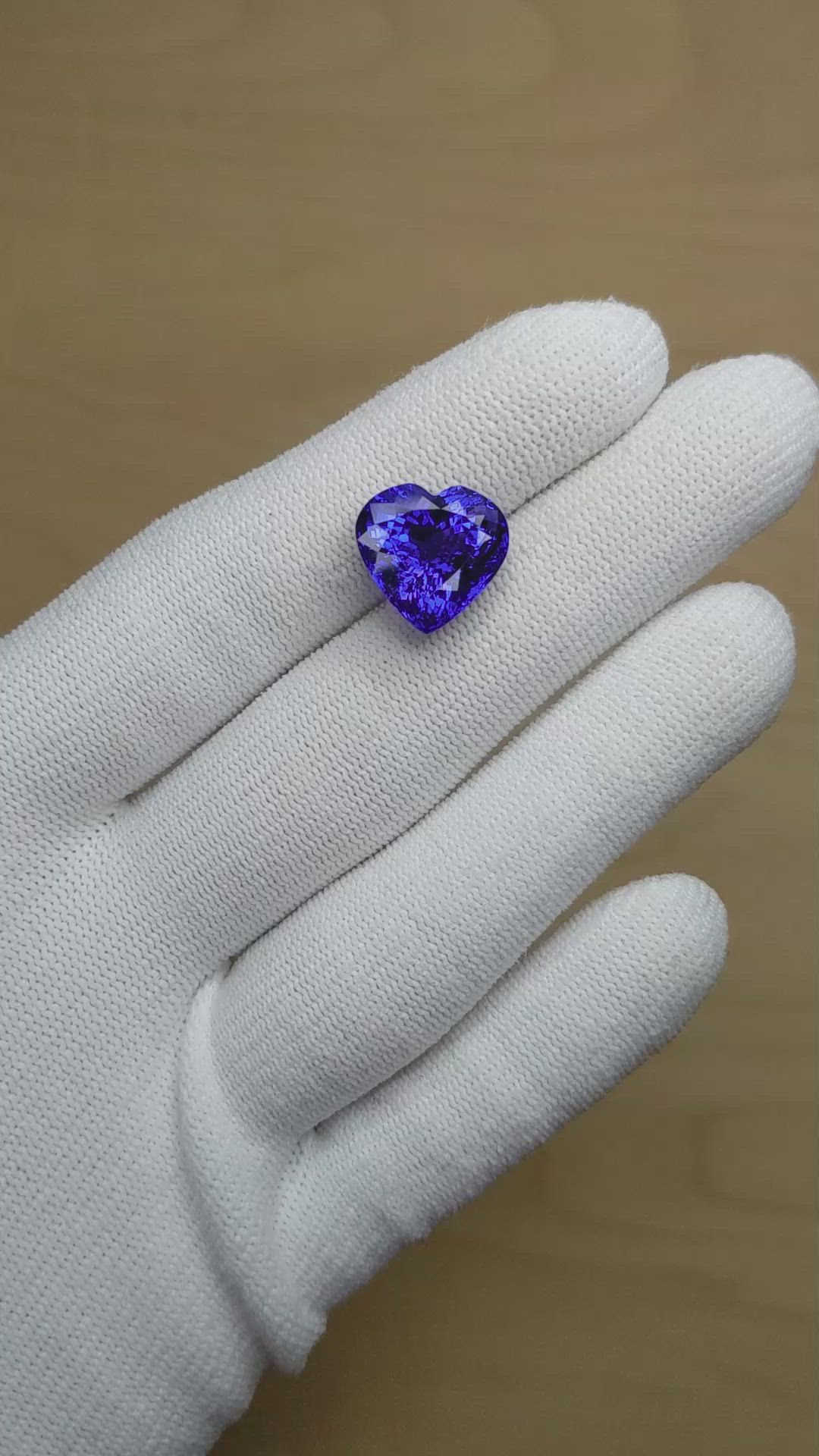 9.63 Ct. Tanzanite from Tanzania Size Video