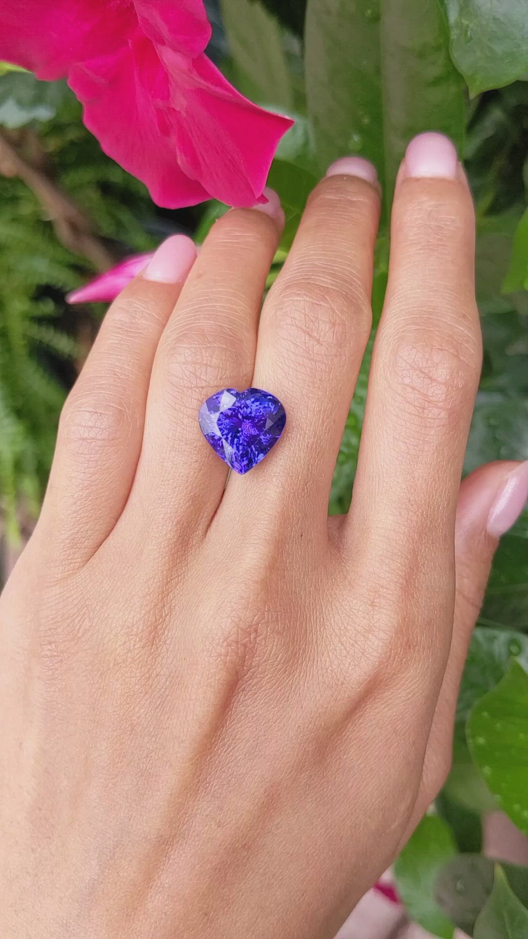 9.51 Ct. Tanzanite from Tanzania Size Video