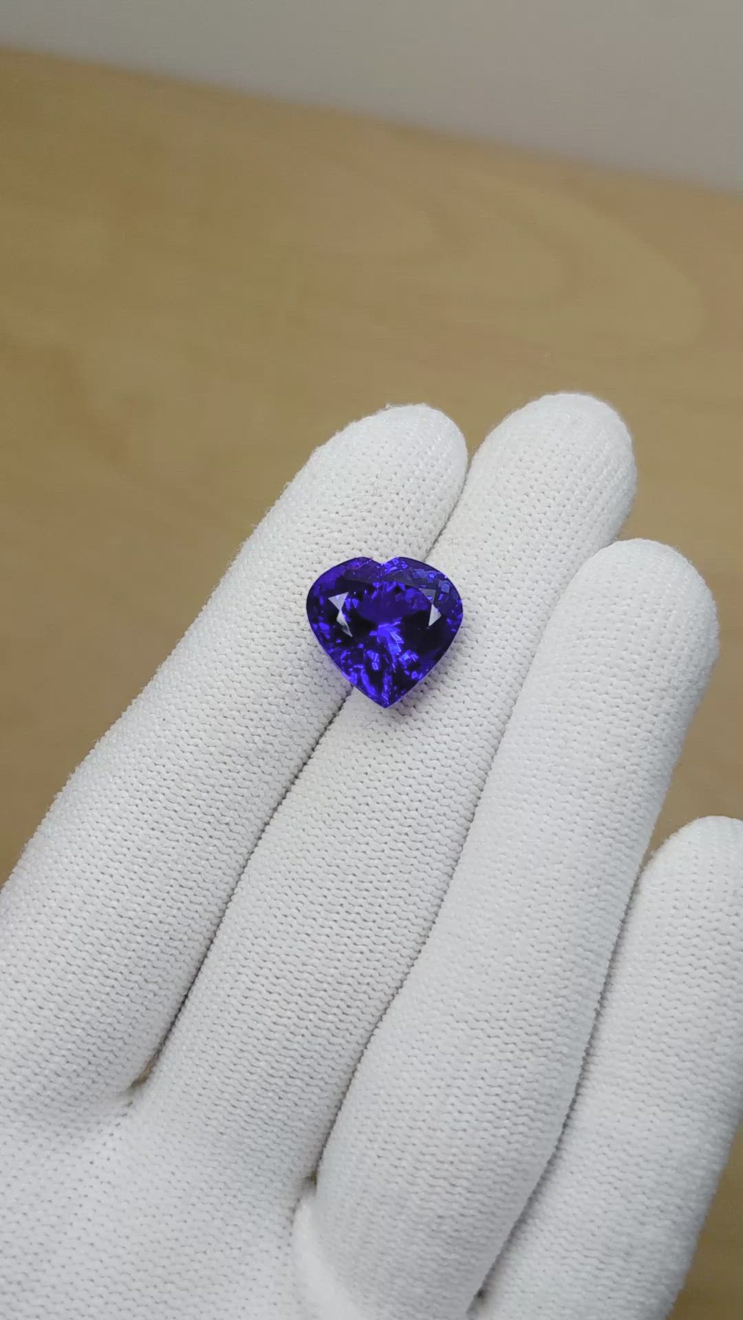 9.51 Ct. Tanzanite from Tanzania Size Video