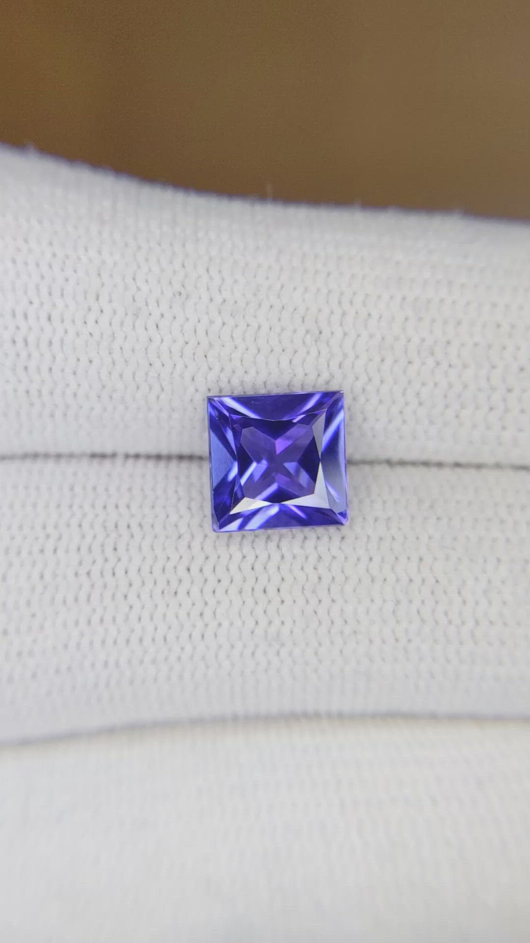 2.65 Ct. Tanzanite from Tanzania Size Video
