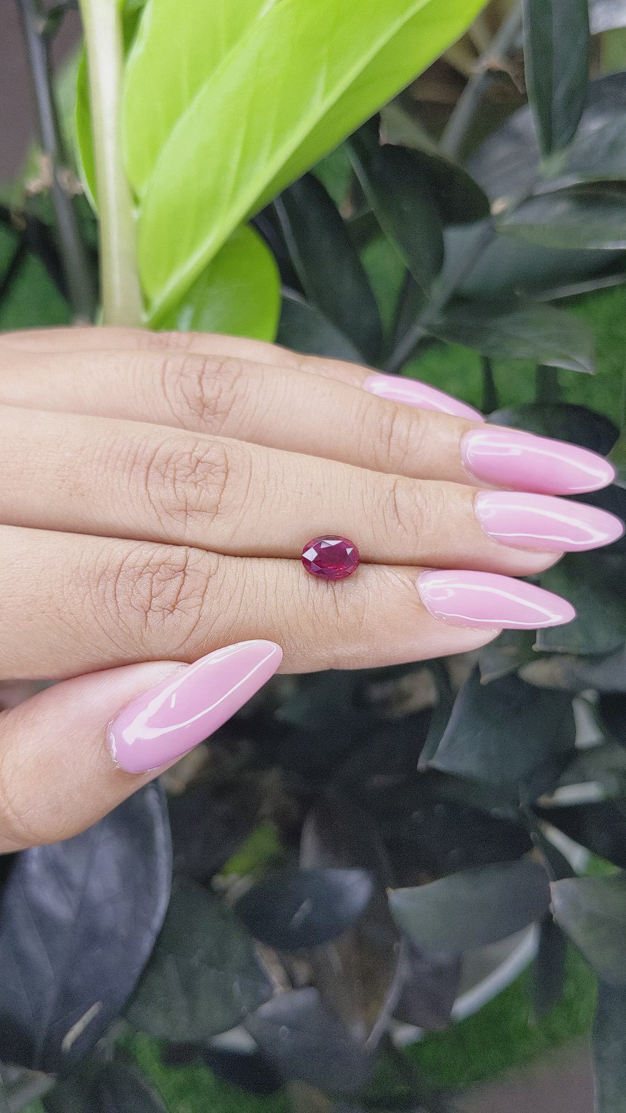 1.28 Ct. Spinel from Tanzania Size Video