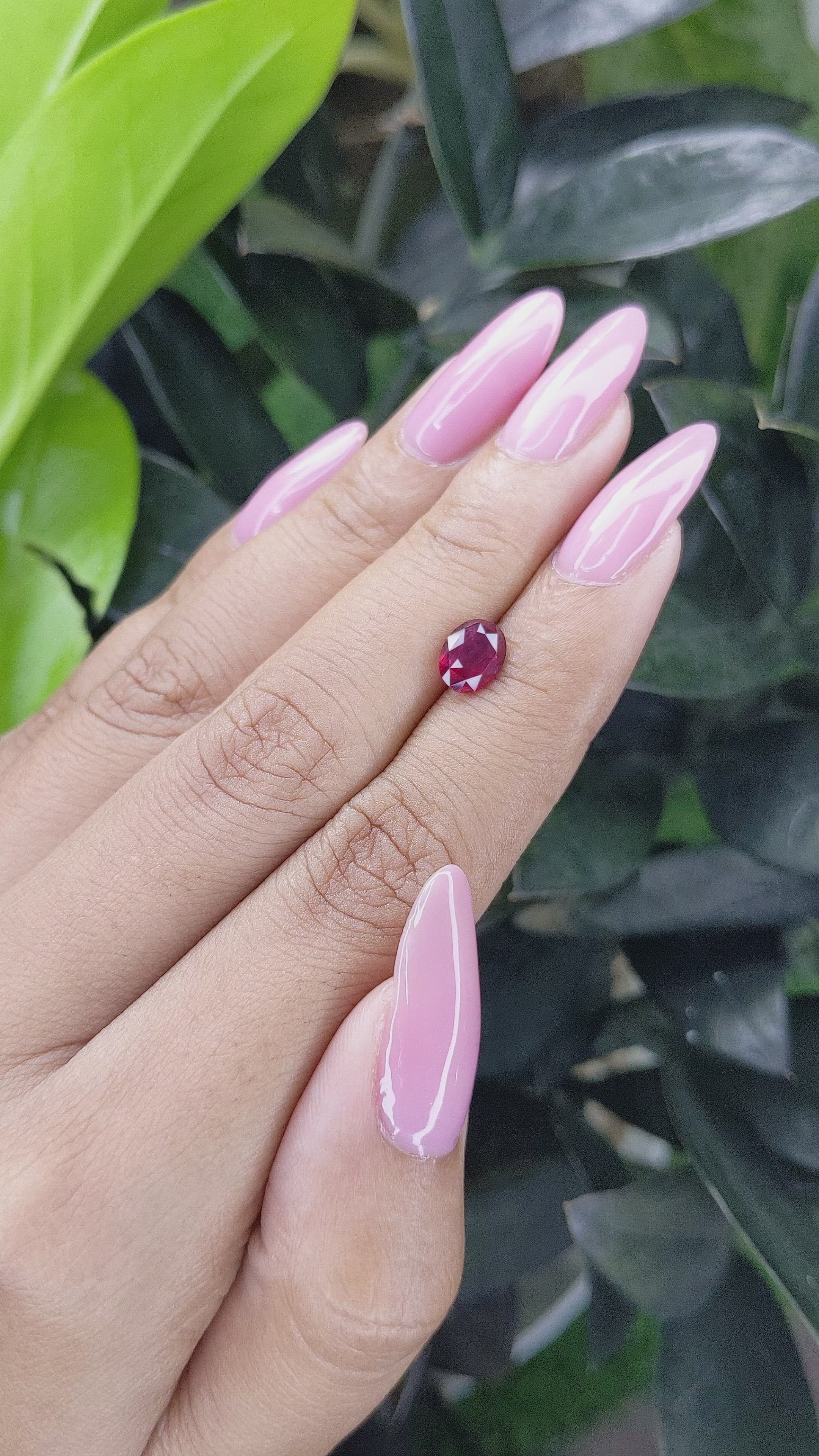 1.28 Ct. Spinel from Tanzania Size Video