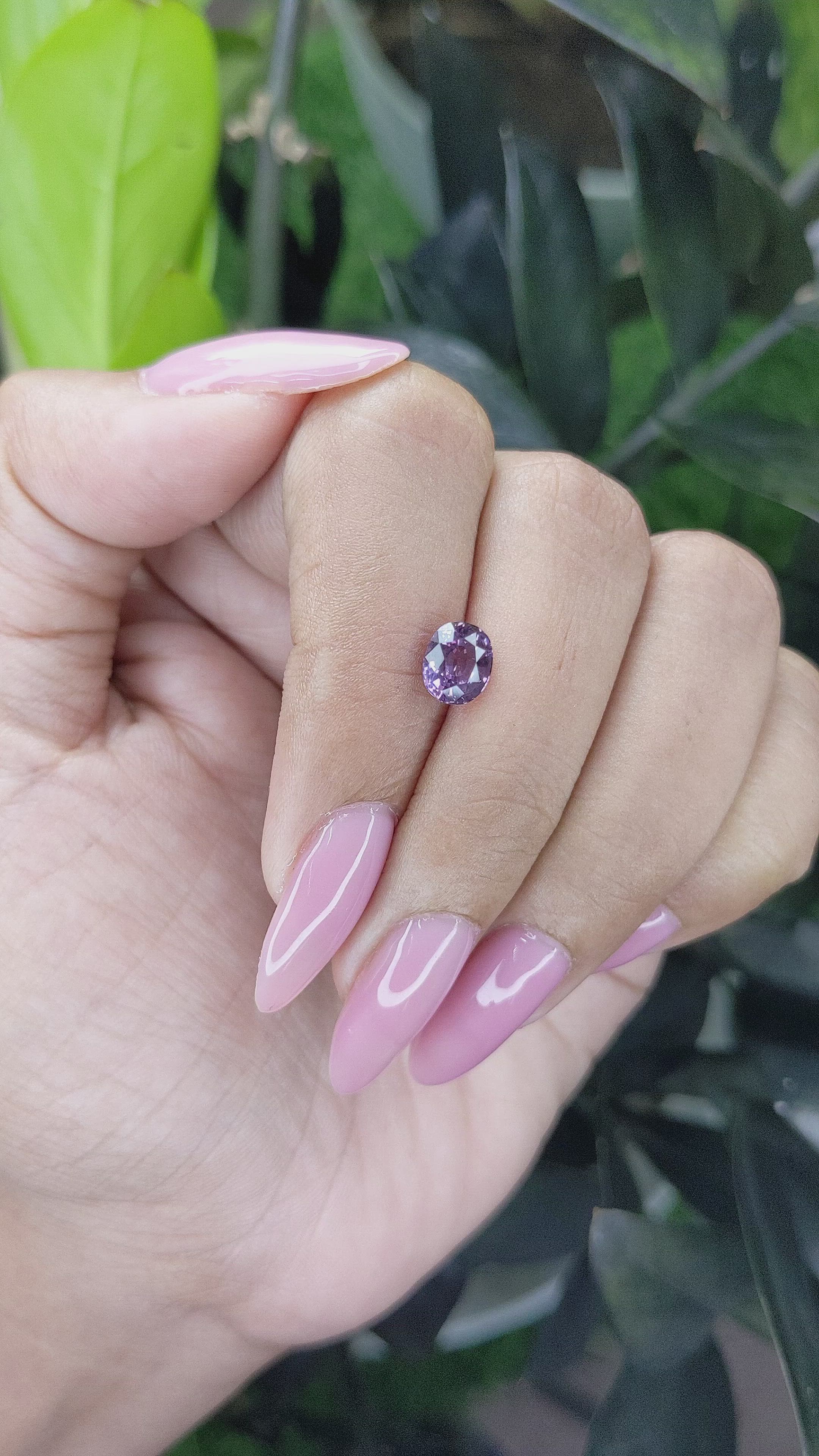 1.31 Ct. Garnet from Tanzania Size Video