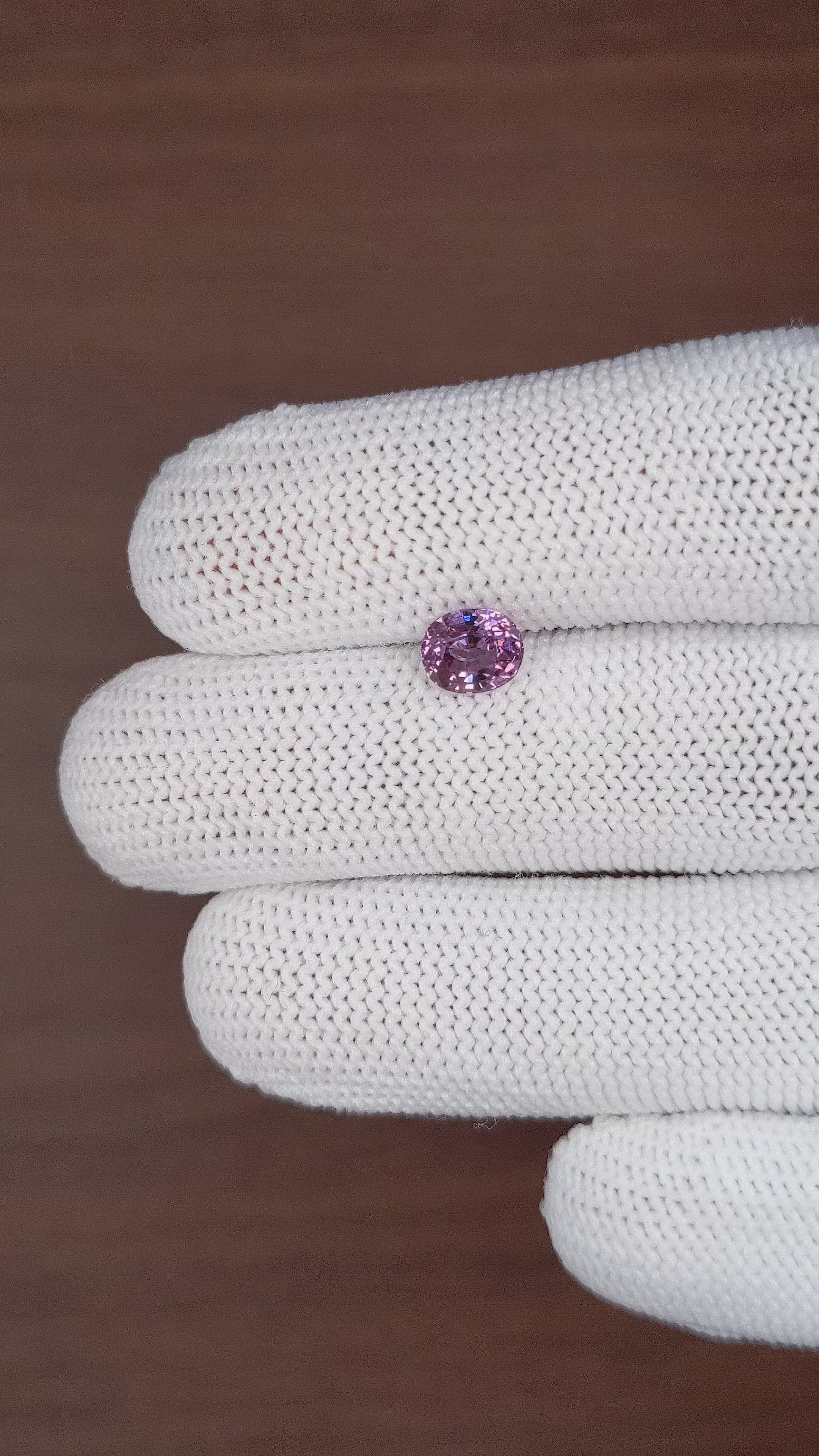 1.31 Ct. Garnet from Tanzania Size Video