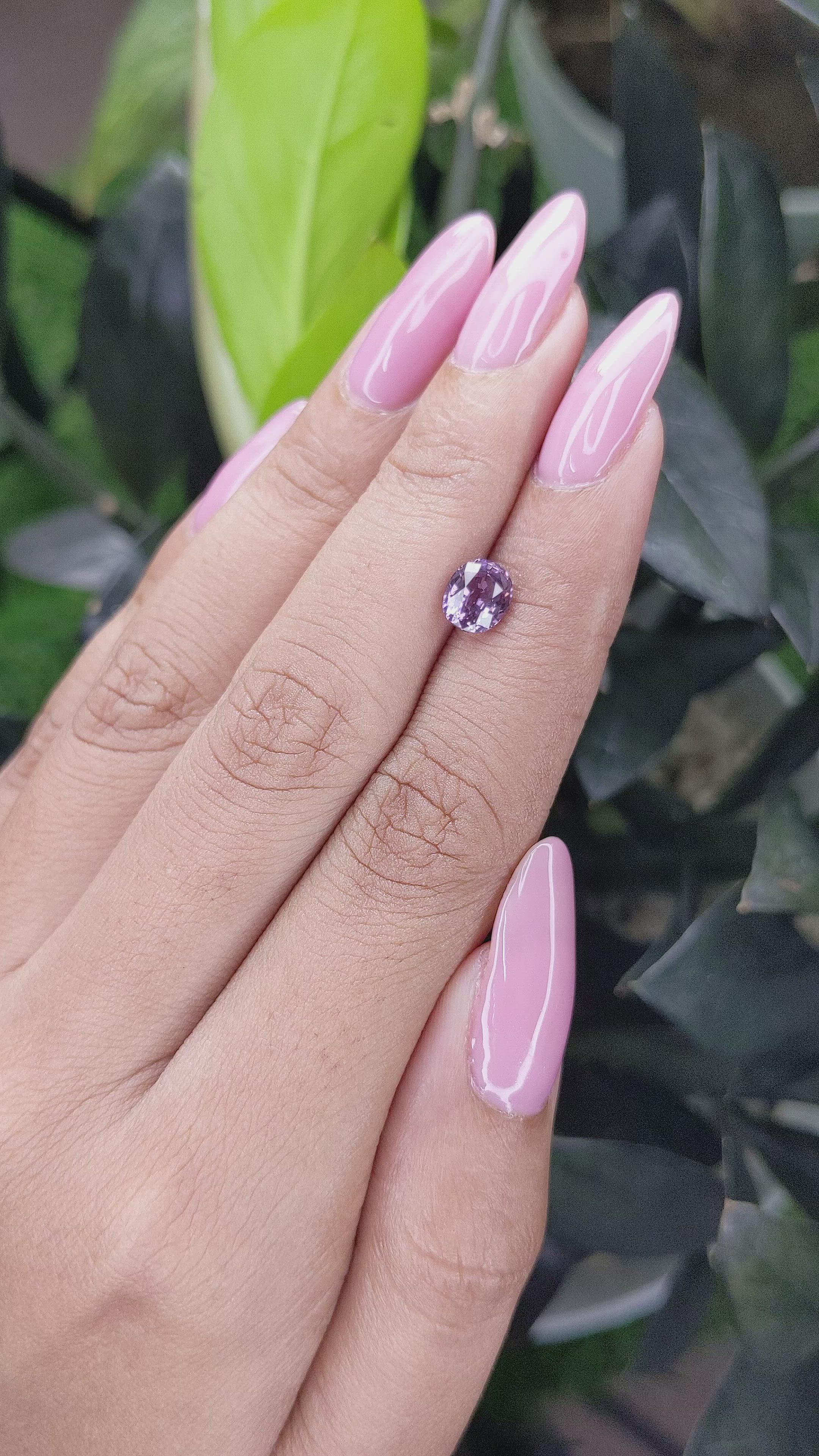 1.31 Ct. Garnet from Tanzania Size Video