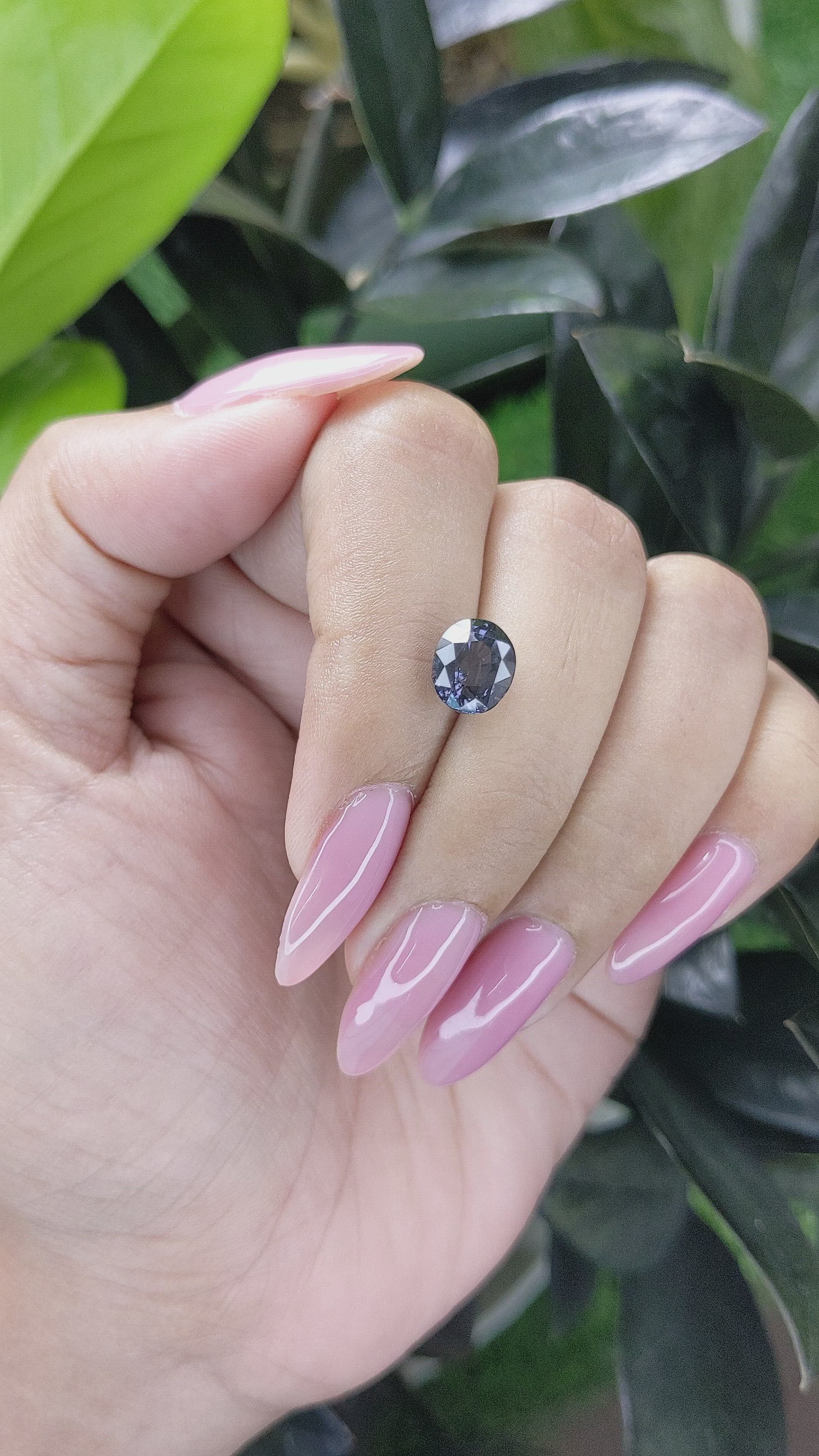 2.58 Ct. Spinel from Tanzania Size Video