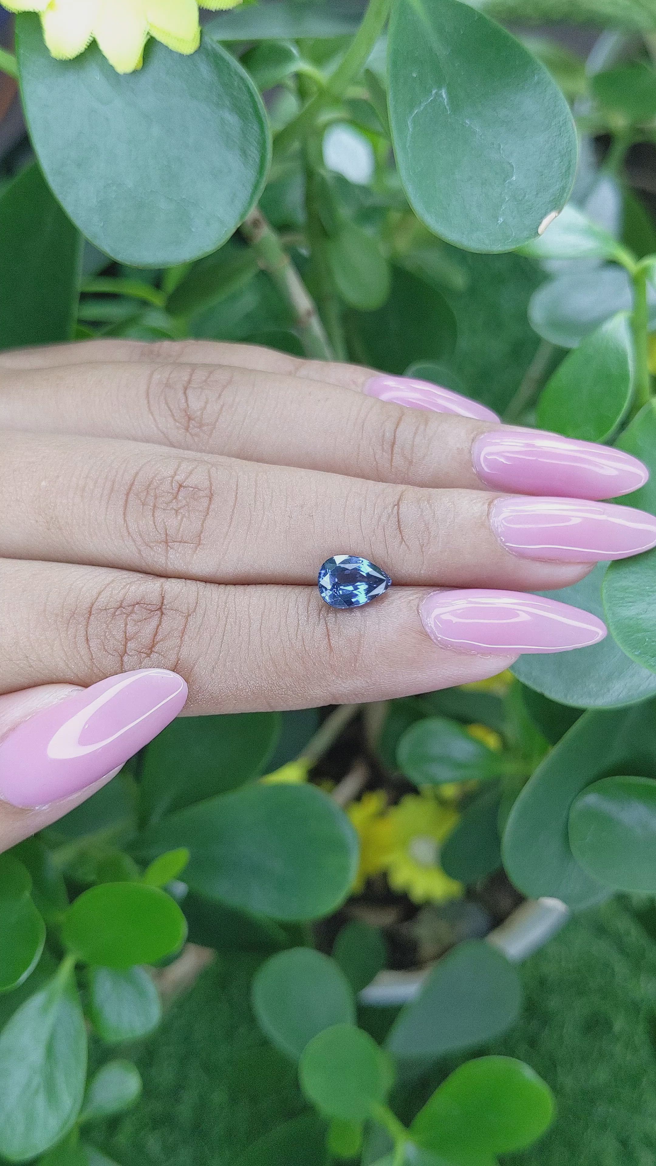 1.54 Ct. Spinel from Tanzania Size Video