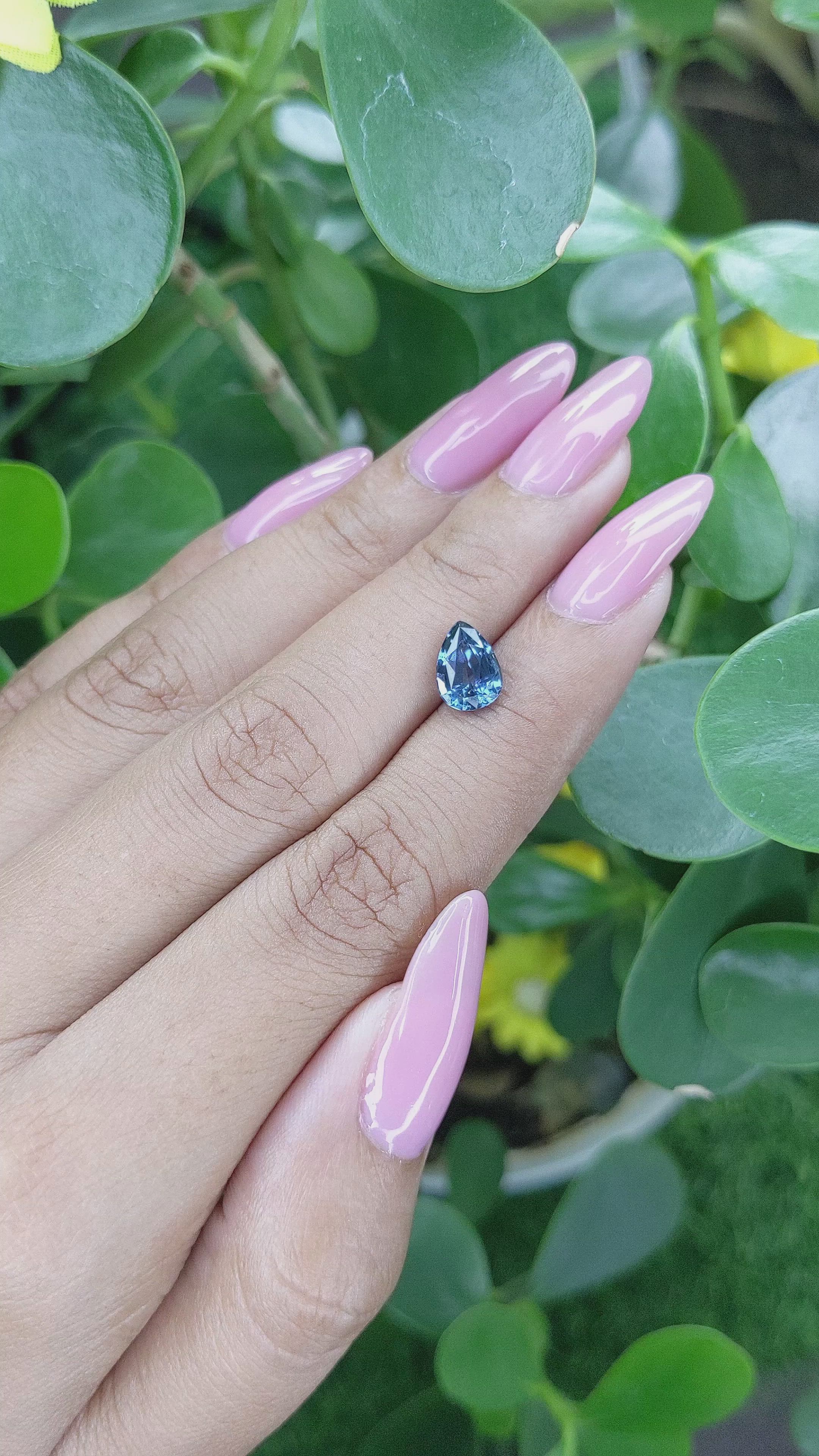 1.54 Ct. Spinel from Tanzania Size Video