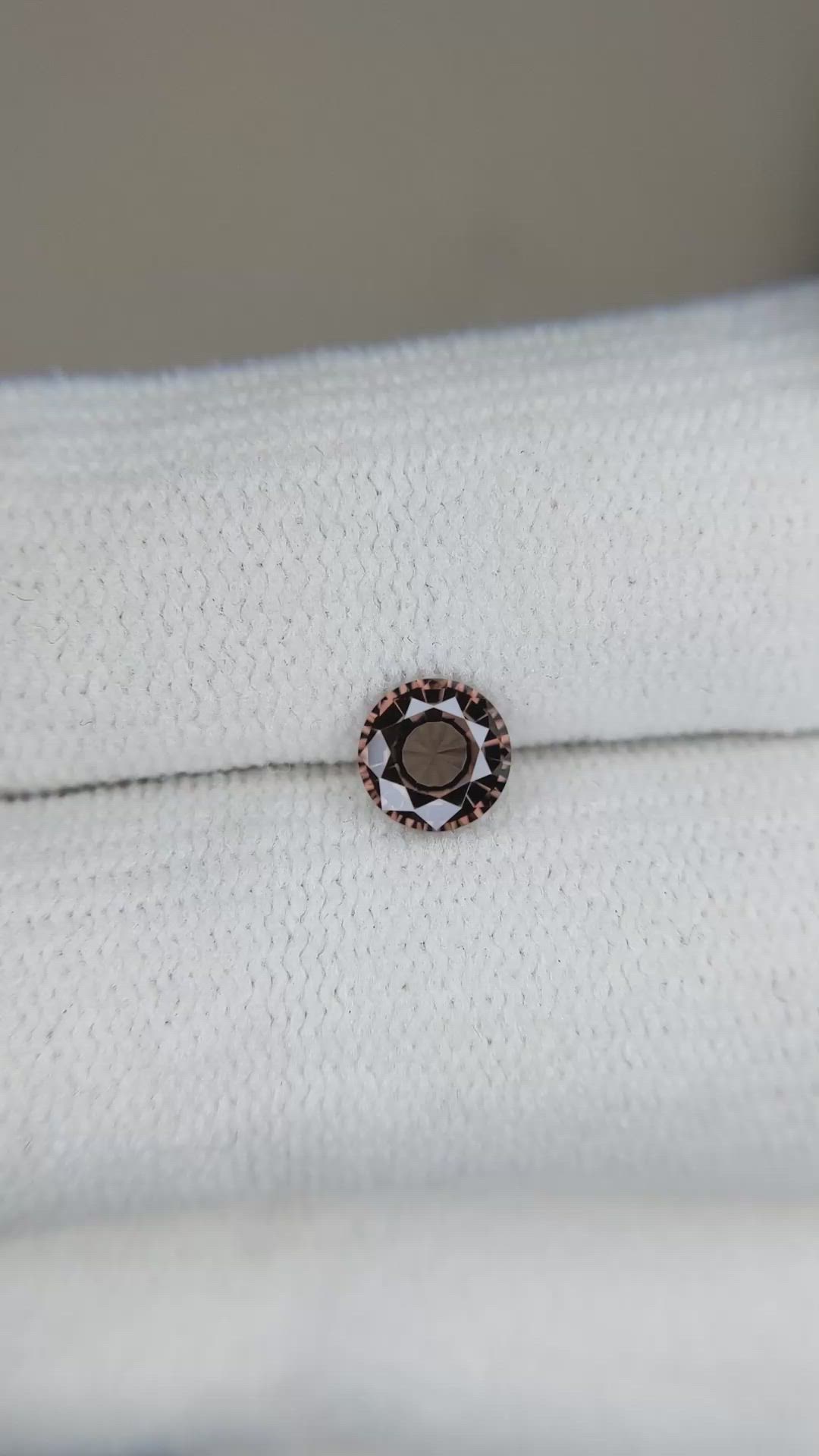 0.79 Ct. Zircon from Ceylon (Sri Lanka) Size Video