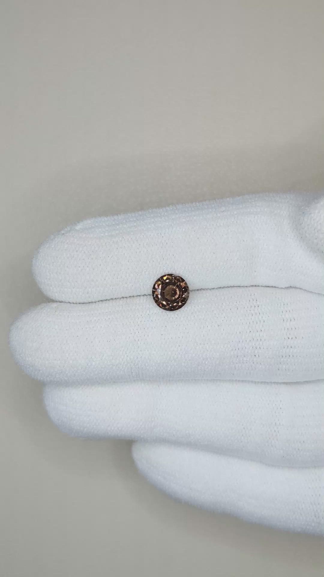 1.41 Ct. Zircon from Ceylon (Sri Lanka) Size Video