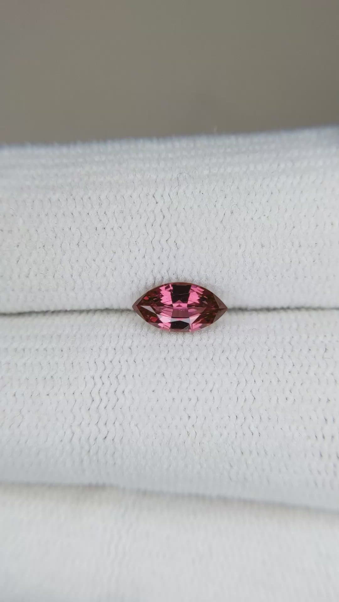 0.69 Ct. Garnet from Ceylon (Sri Lanka) Size Video