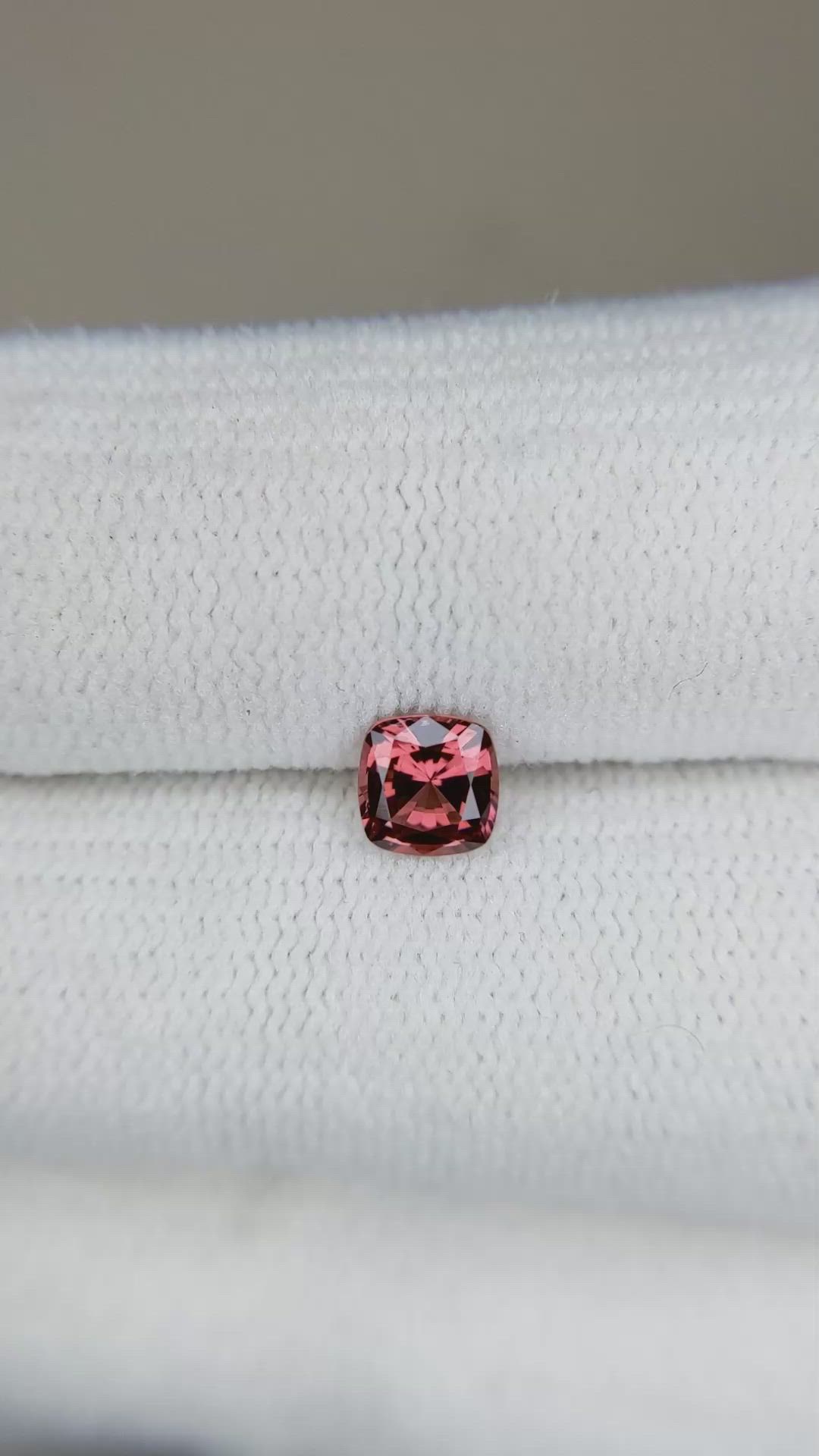 0.51 Ct. Garnet from Ceylon (Sri Lanka) Size Video