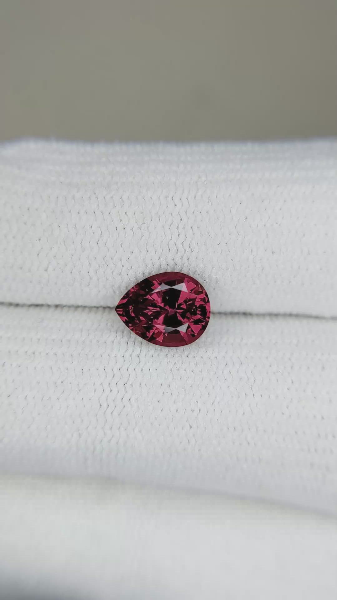 1.64 Ct. Garnet from Ceylon (Sri Lanka) Size Video