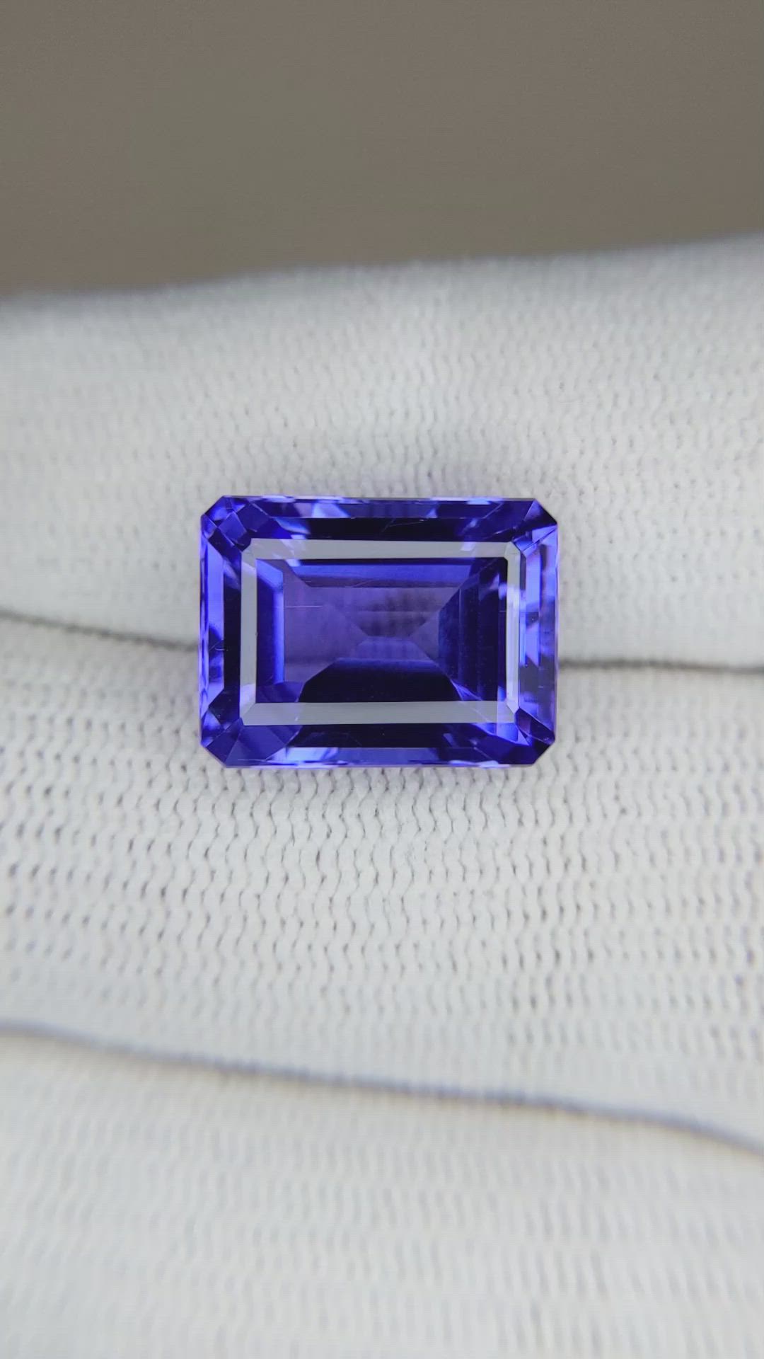 9.18 Ct. Tanzanite from Tanzania Size Video