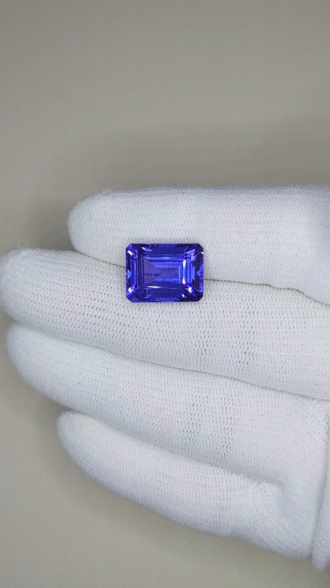 9.18 Ct. Tanzanite from Tanzania Size Video