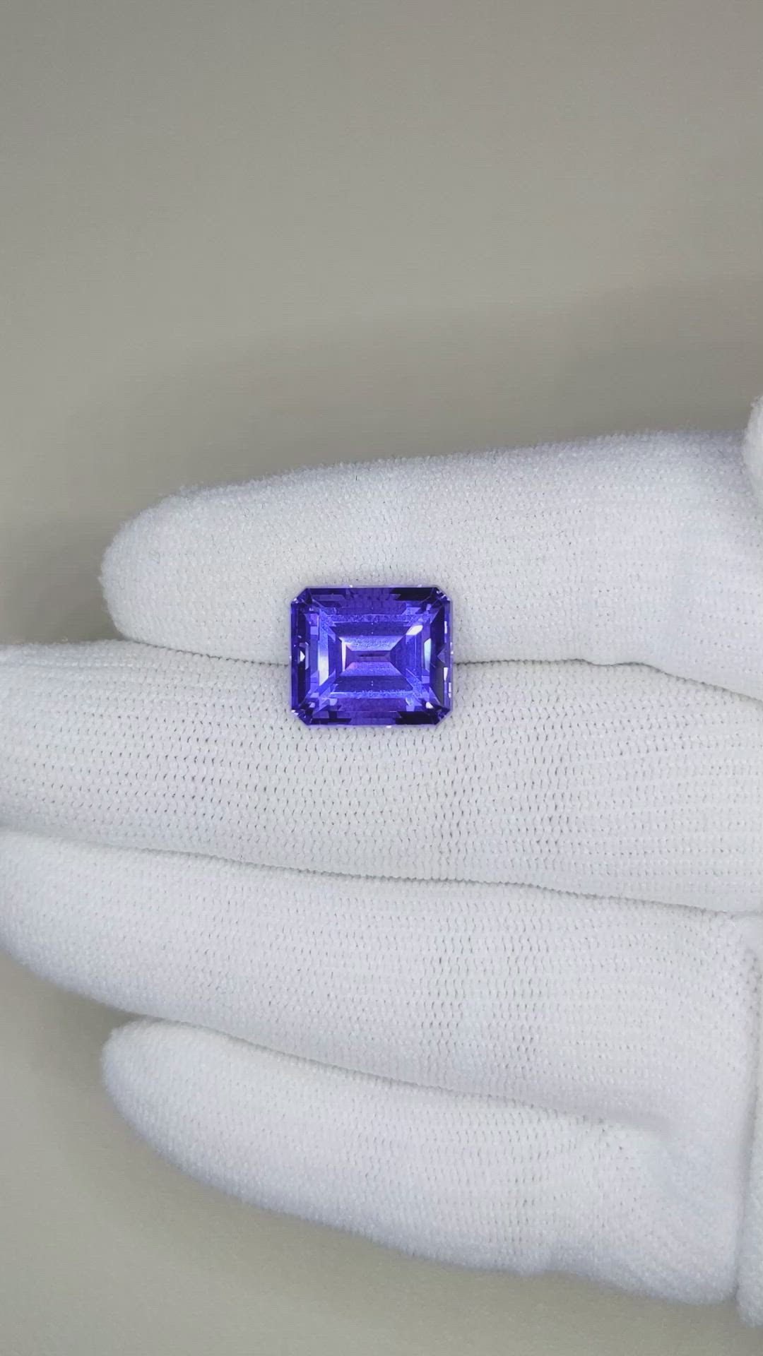 9.29 Ct. Tanzanite from Tanzania Size Video