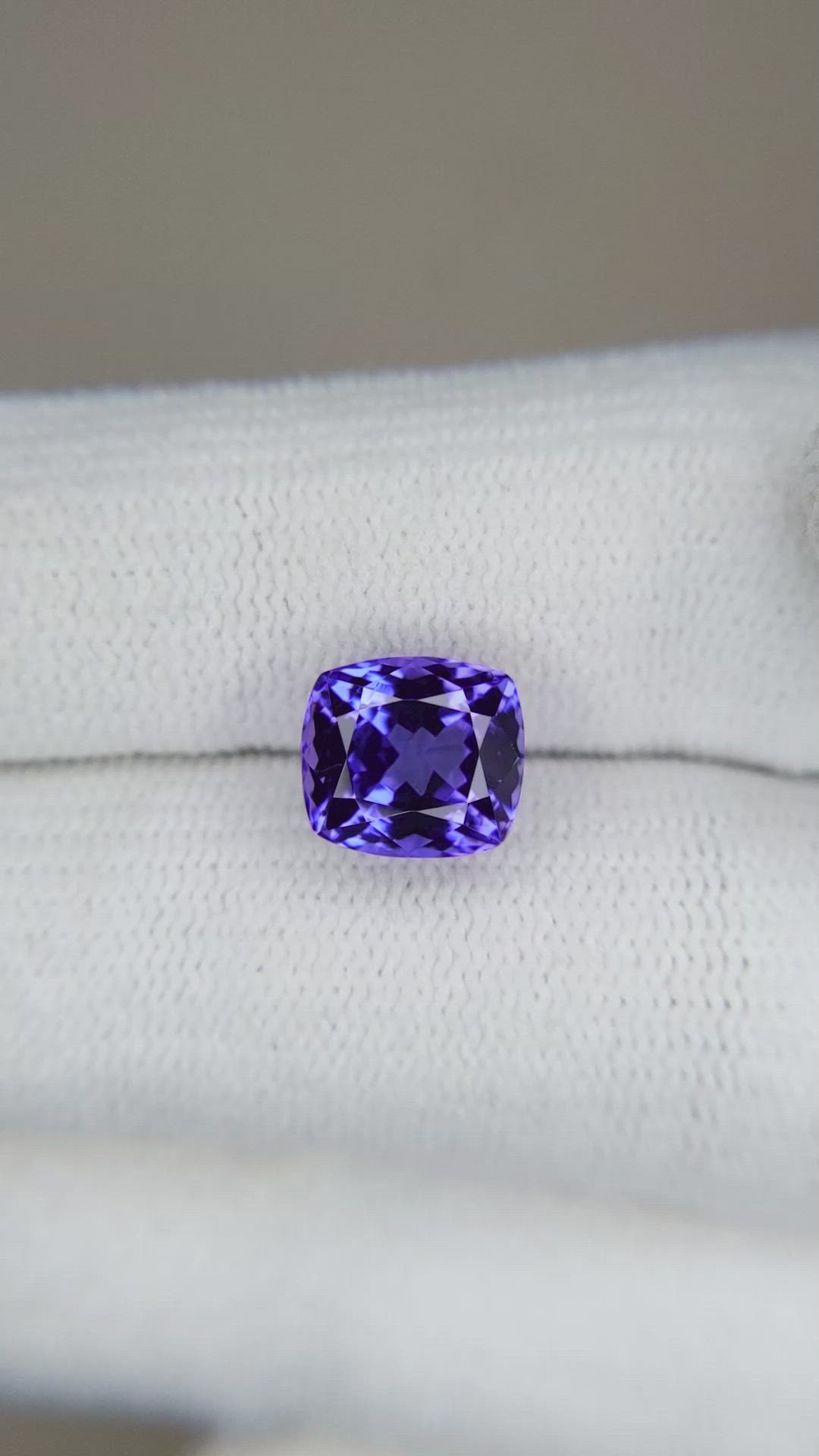 3.35 Ct. Tanzanite from Tanzania Size Video