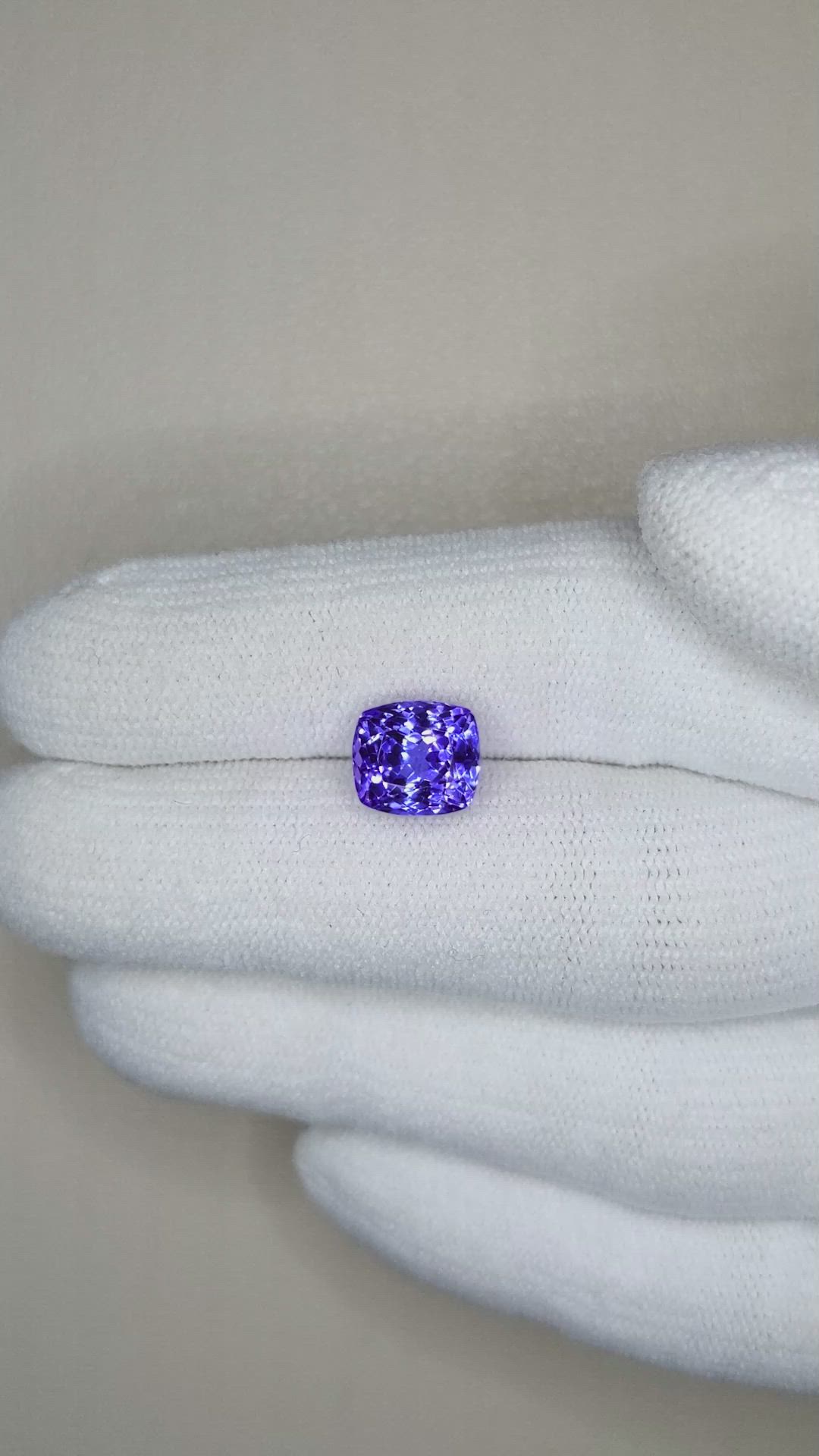 3.35 Ct. Tanzanite from Tanzania Size Video
