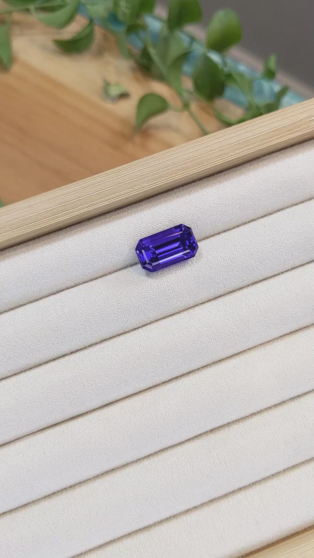 10.20 Ct. Tanzanite from Tanzania Size Video