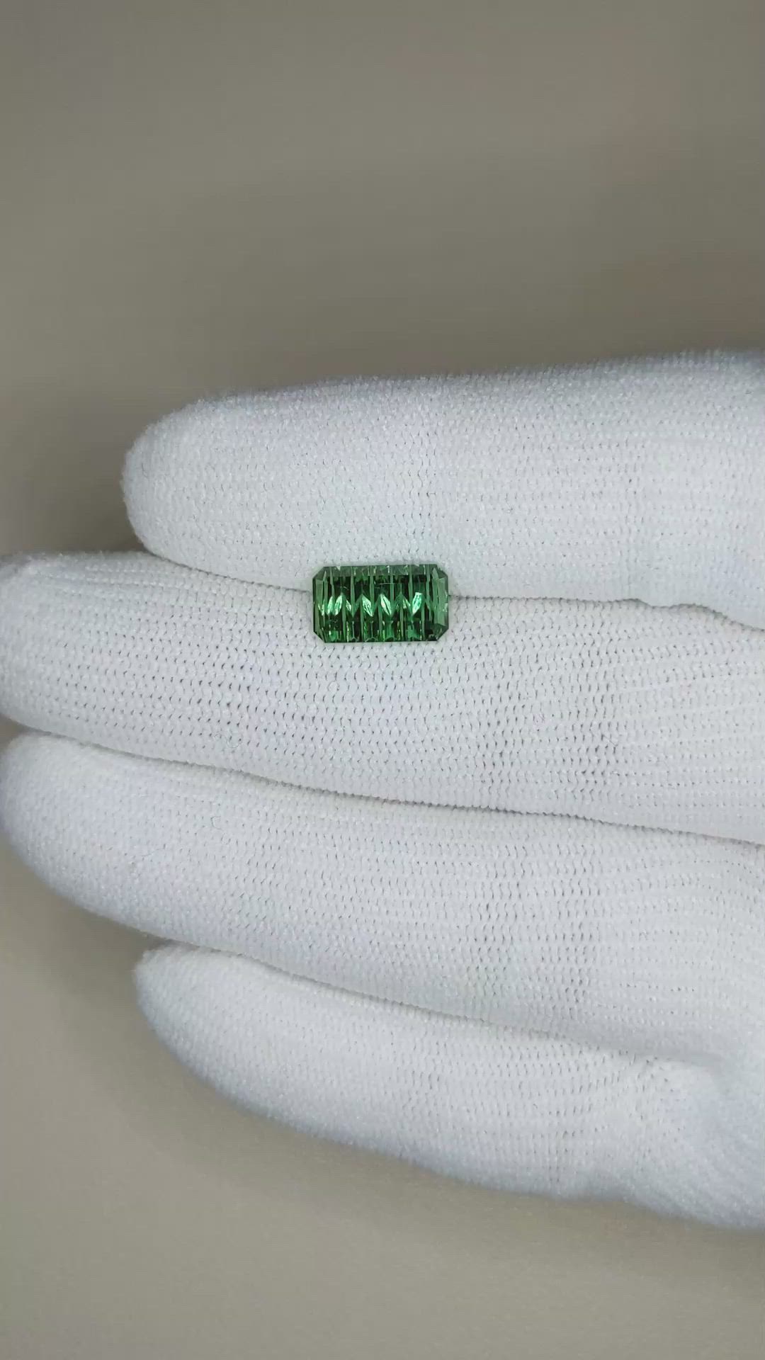 1.72 Ct. Tourmaline from Brazil Size Video