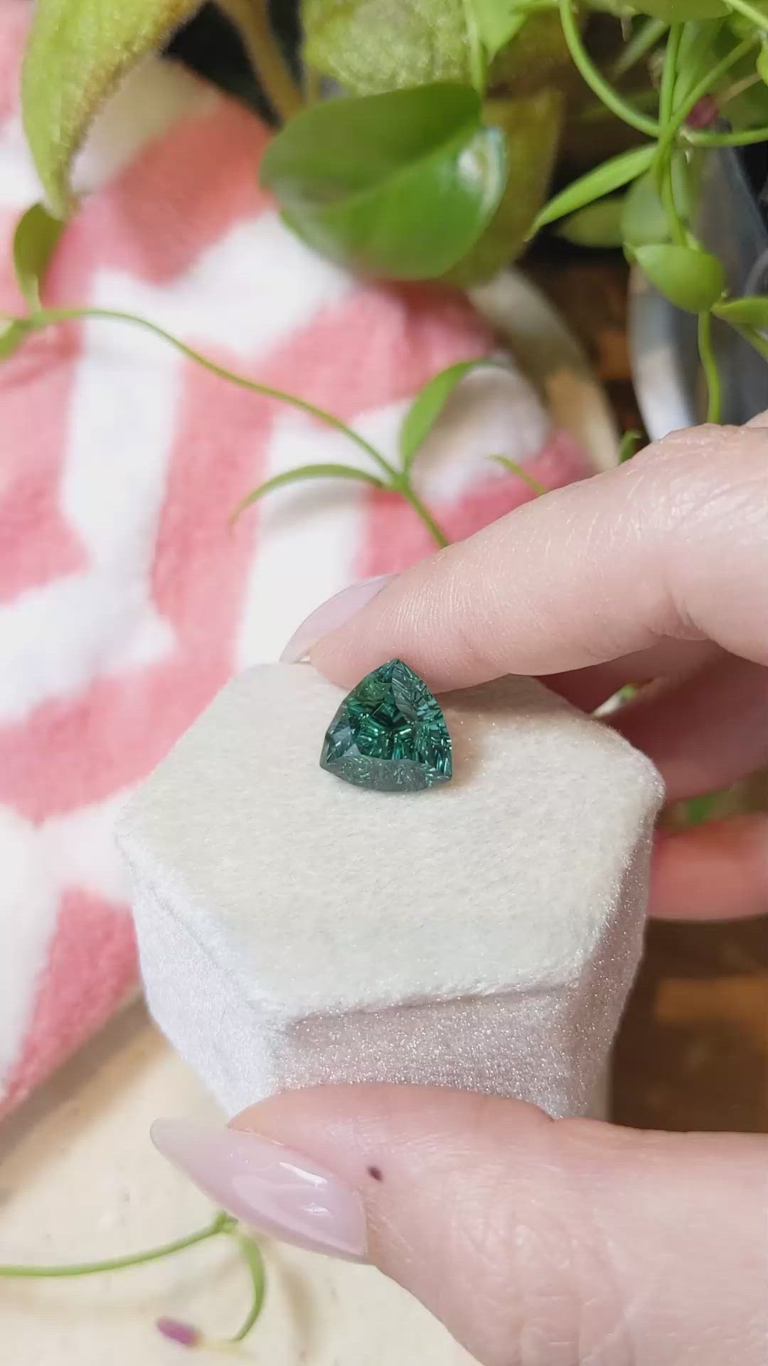 7.91 Ct. Tourmaline from Brazil Size Video