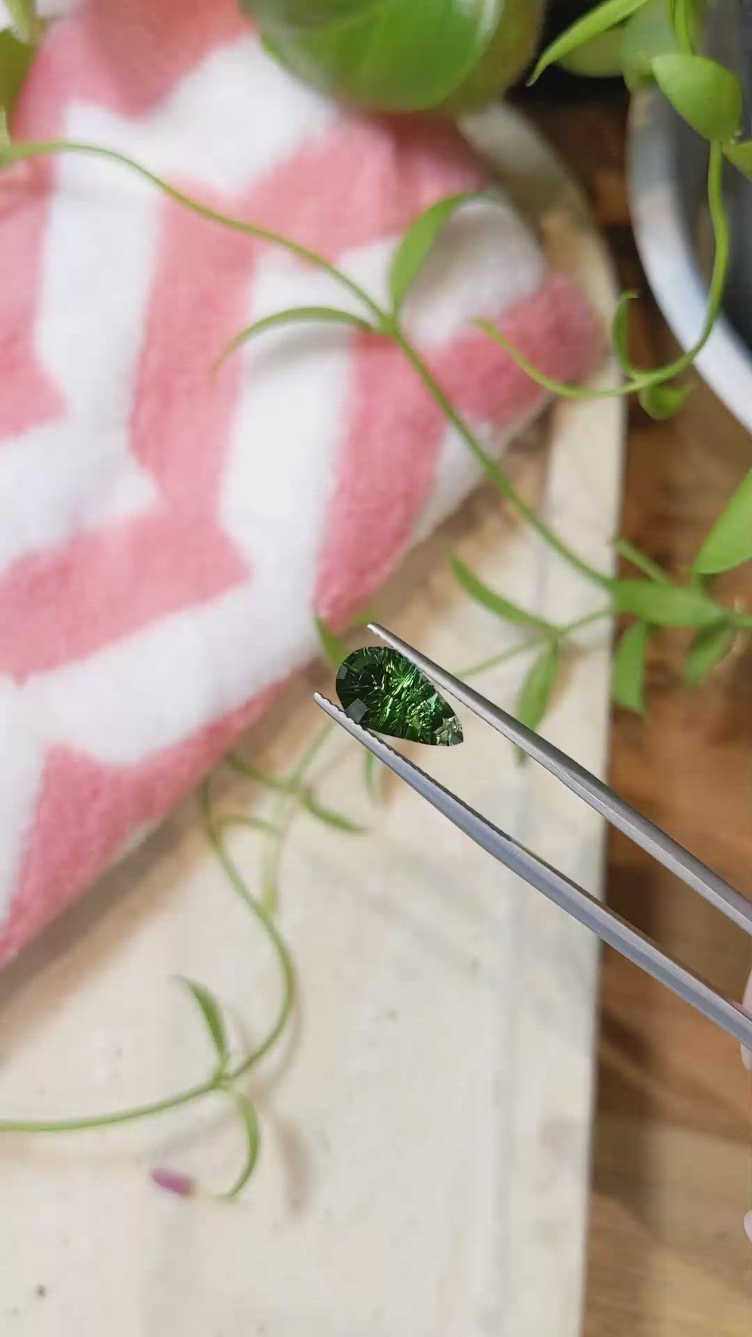 2.53 Ct. Tourmaline from Brazil Size Video