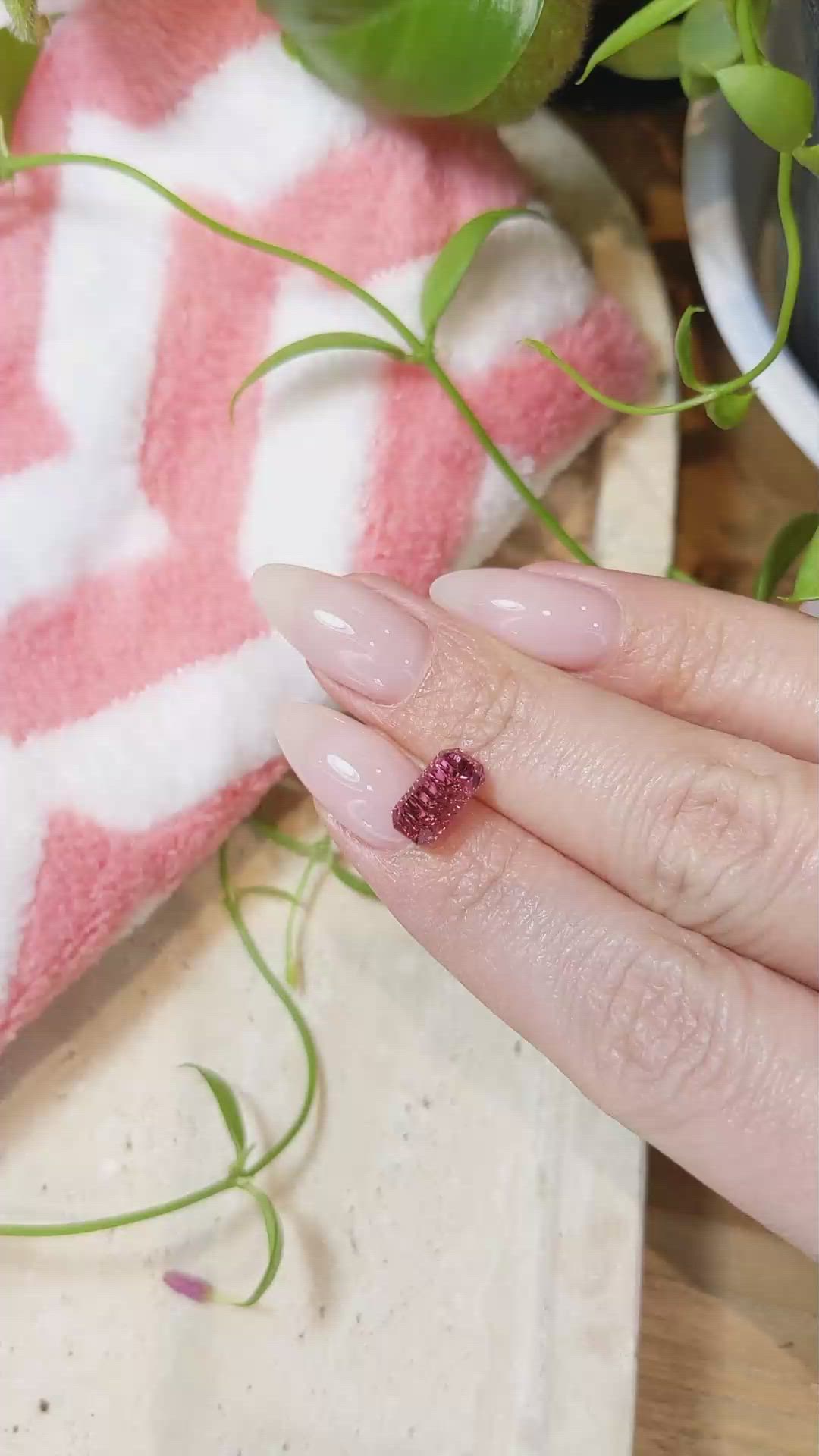 2.32 Ct. Tourmaline from Brazil Size Video