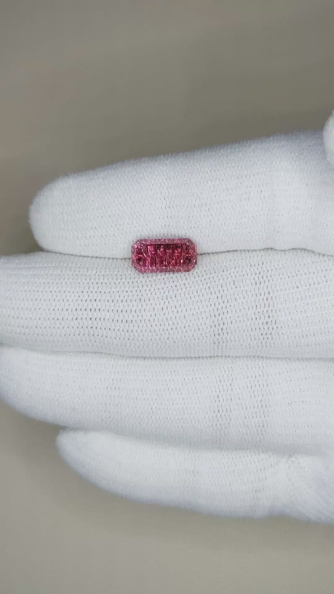 2.32 Ct. Tourmaline from Brazil Size Video