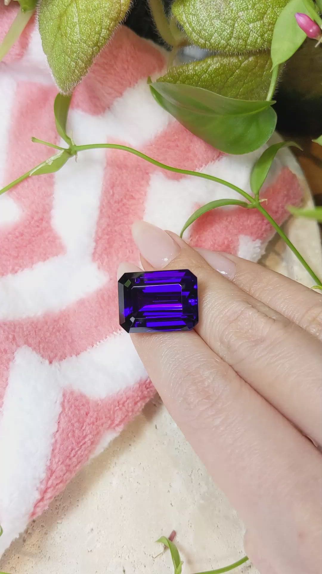 30.76 Ct. Tanzanite from Tanzania Size Video