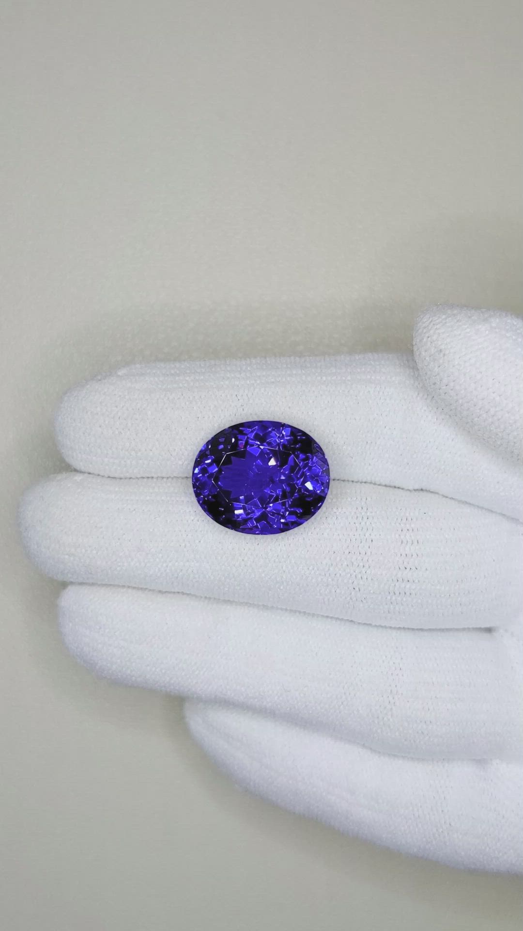12.61 Ct. Tanzanite from Tanzania Size Video