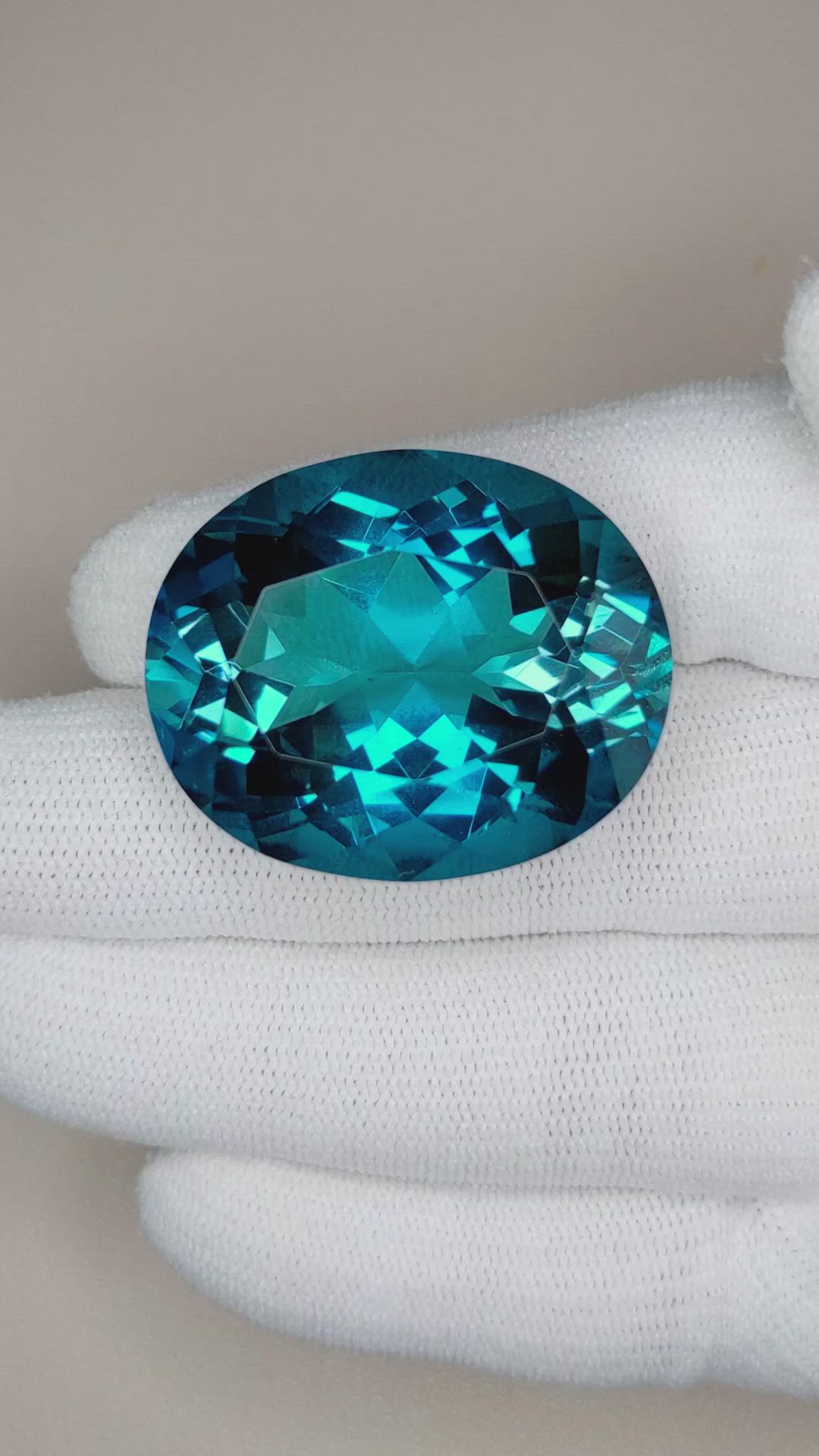 93.69 Ct. Topaz from Brazil Size Video