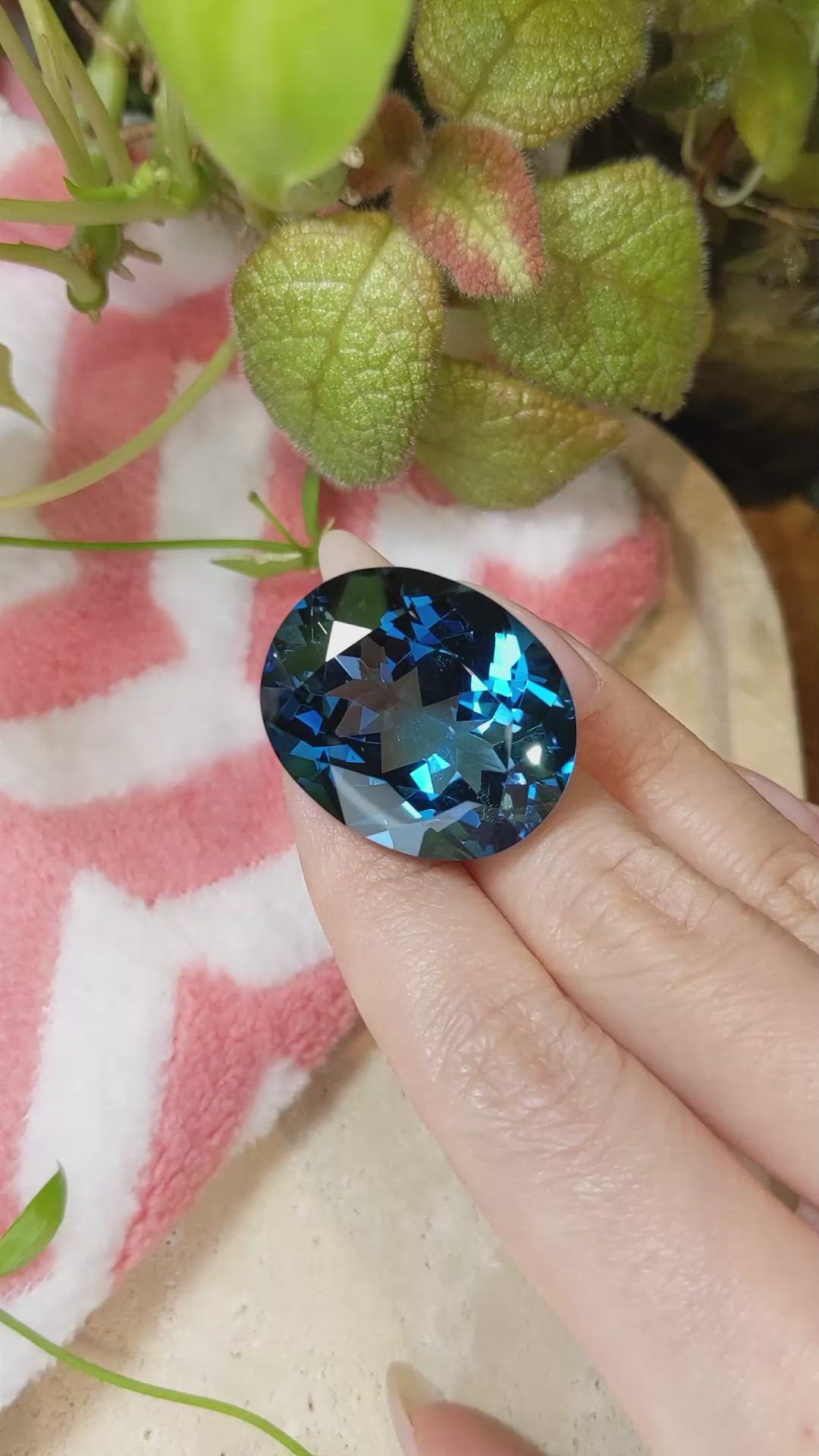 93.69 Ct. Topaz from Brazil Size Video