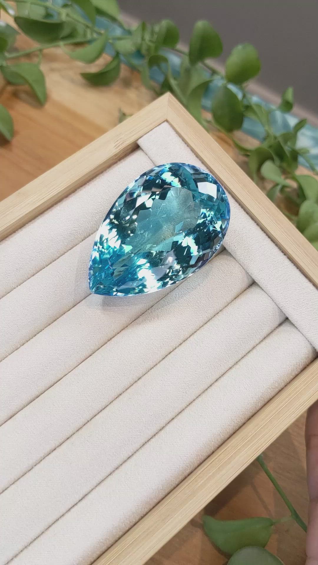 285.44 Ct. Topaz from Brazil Size Video